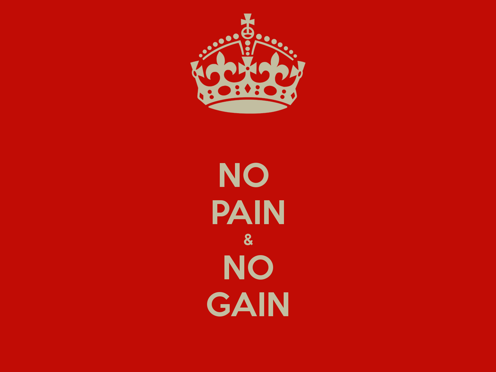 1600x1200 NO PAIN & NO GAIN Poster. Orlando. Keep Calm O Matic, Desktop