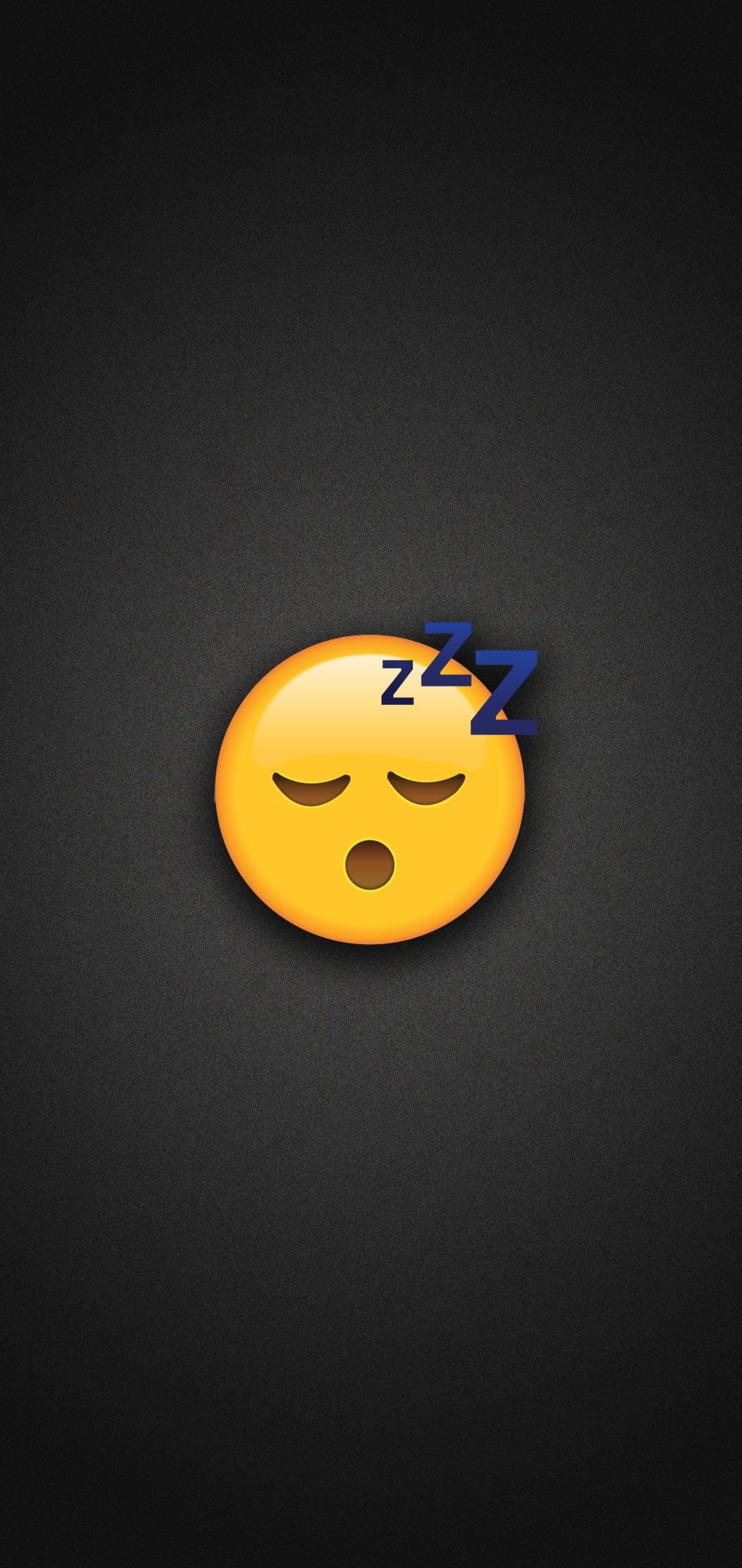 1080x2280 Sleeping Emoji Phone Wallpaper, Phone