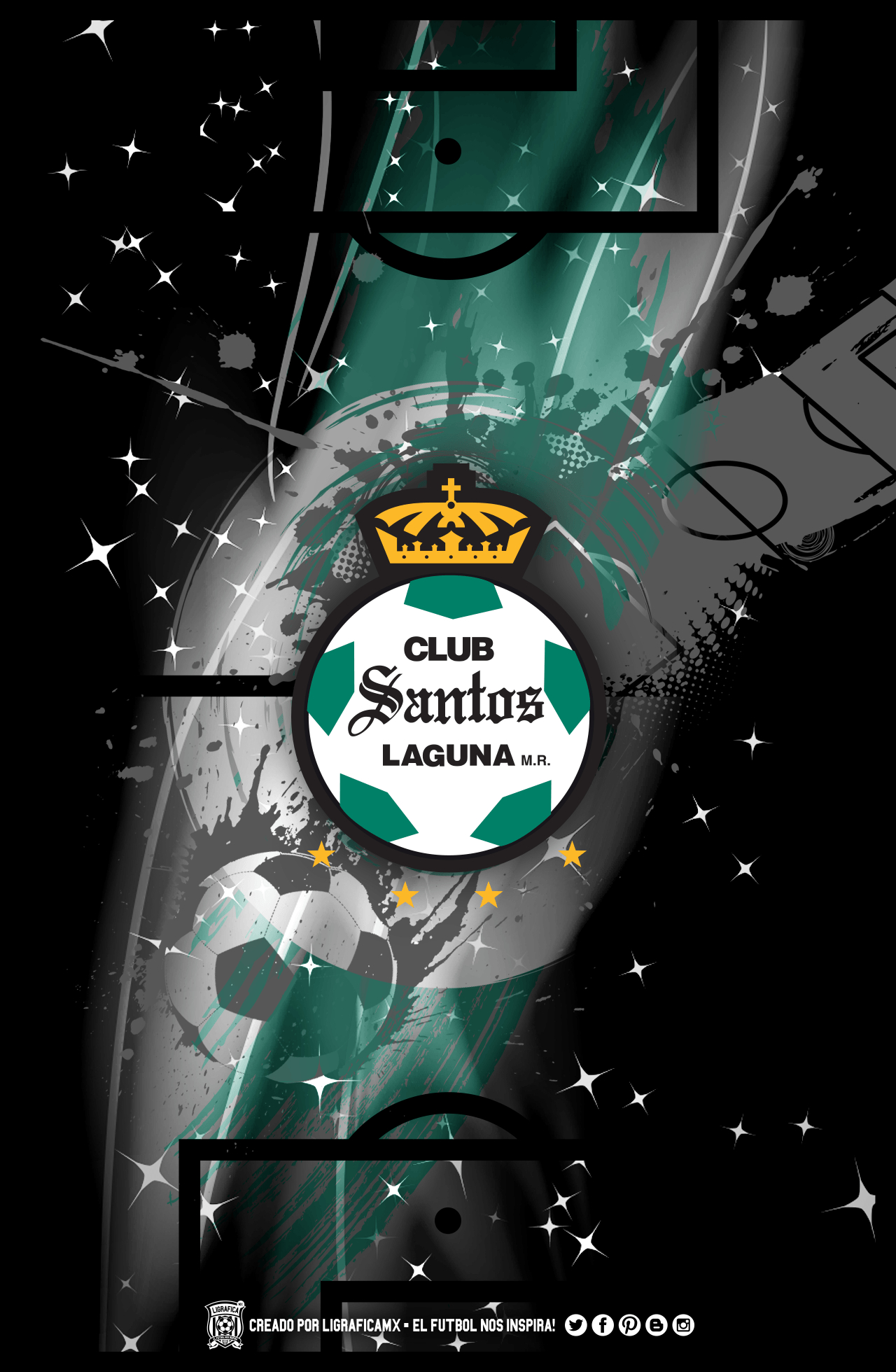 1280x1960 Santos Laguna #LigraficaMX ·181114CTG. Santos Laguna, Phone