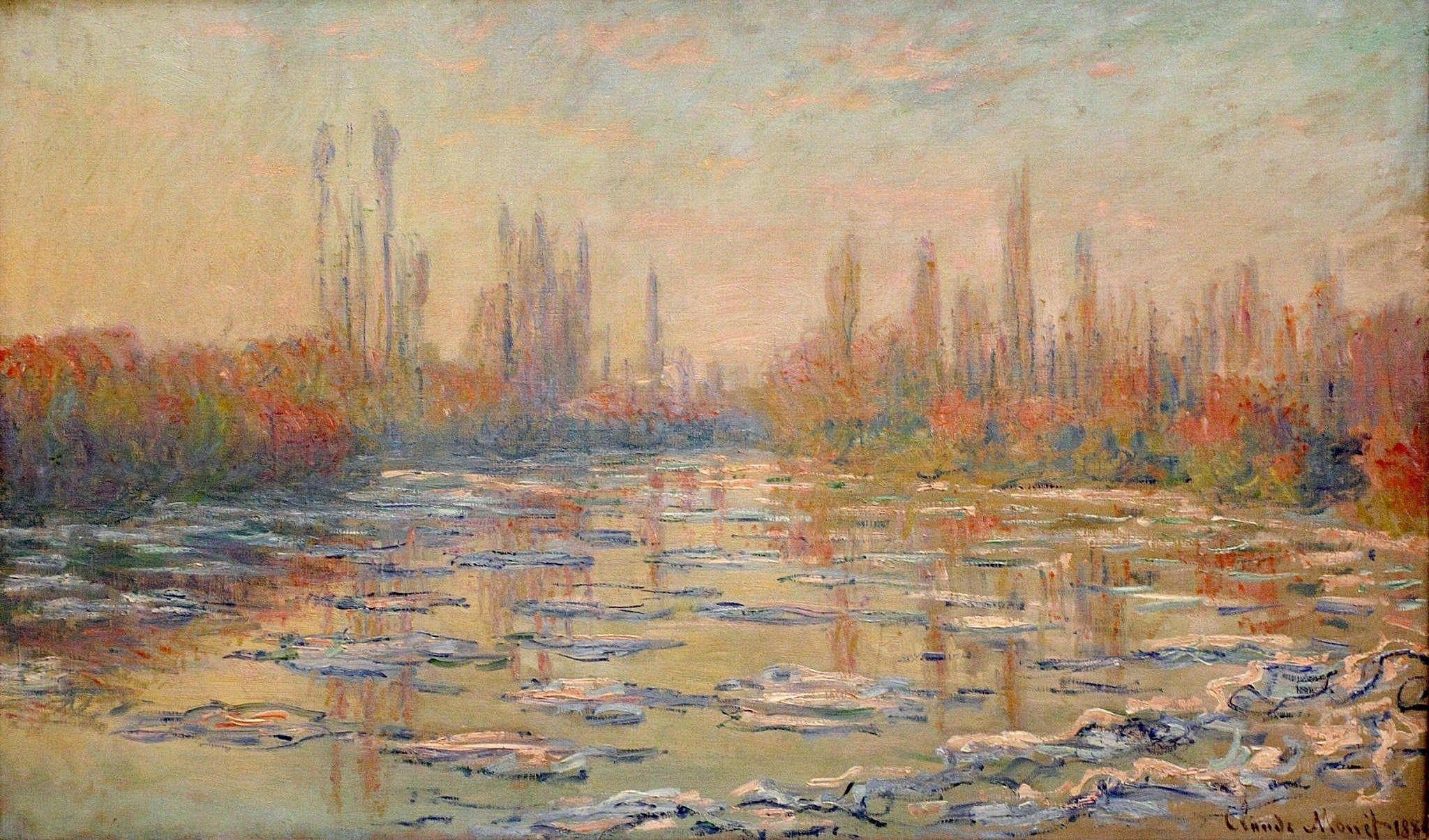 2050x1210 Claude Monet Wallpaper, Desktop