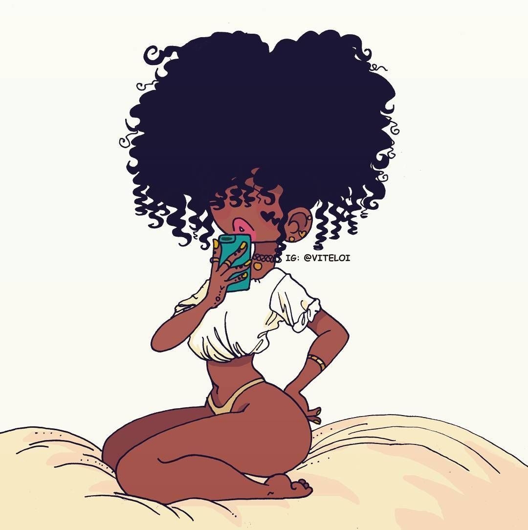 1080x1090 Baddie Wallpaper. Black girl art, Black love art, Black girl cartoon, Phone