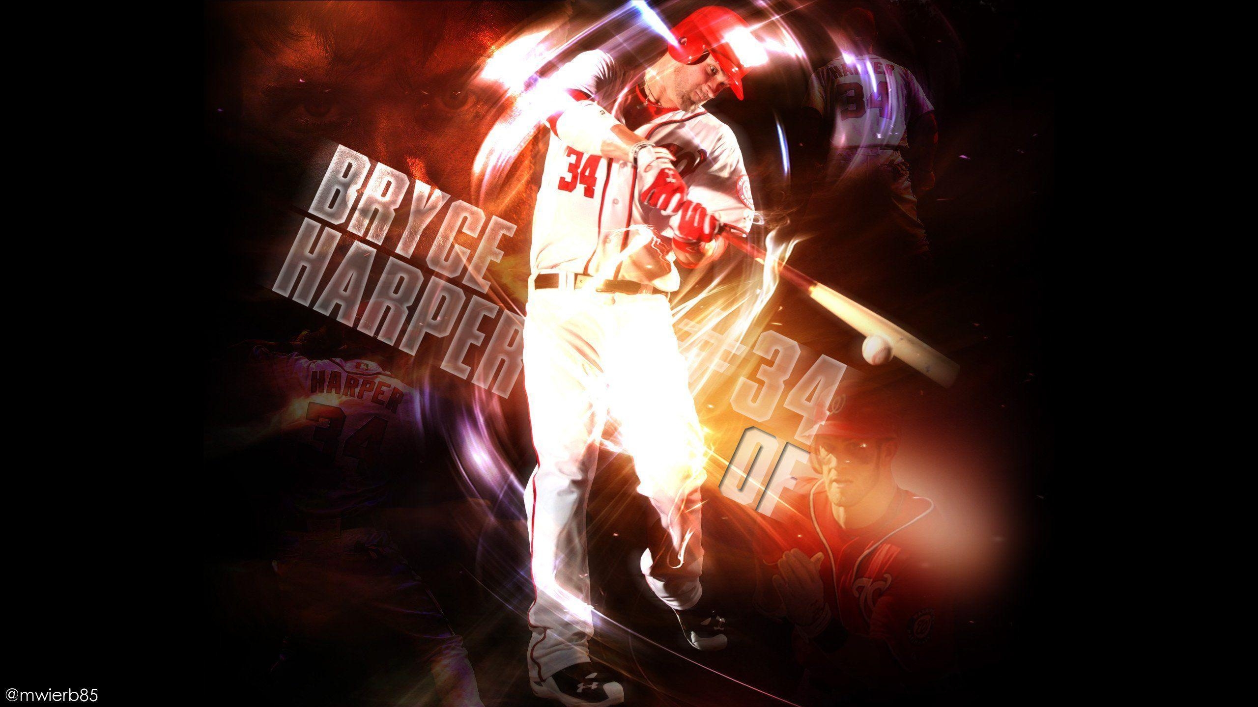 2560x1440 Bryce Harper Wallpaper, Desktop