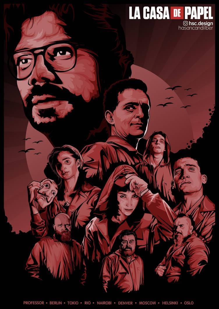 760x1070 Professor Money Heist Wallpaper, Phone