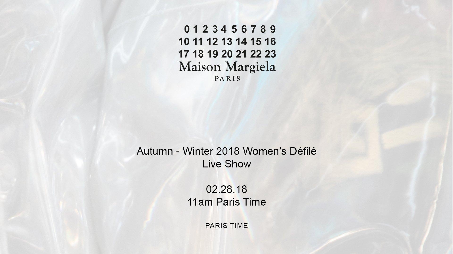 1920x1080 Runway Show: Maison Margiela A W 18 Womenswear, Desktop