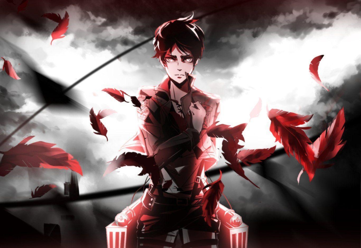 1370x940 Attack On Titan HD Wallpaper. Background, Desktop