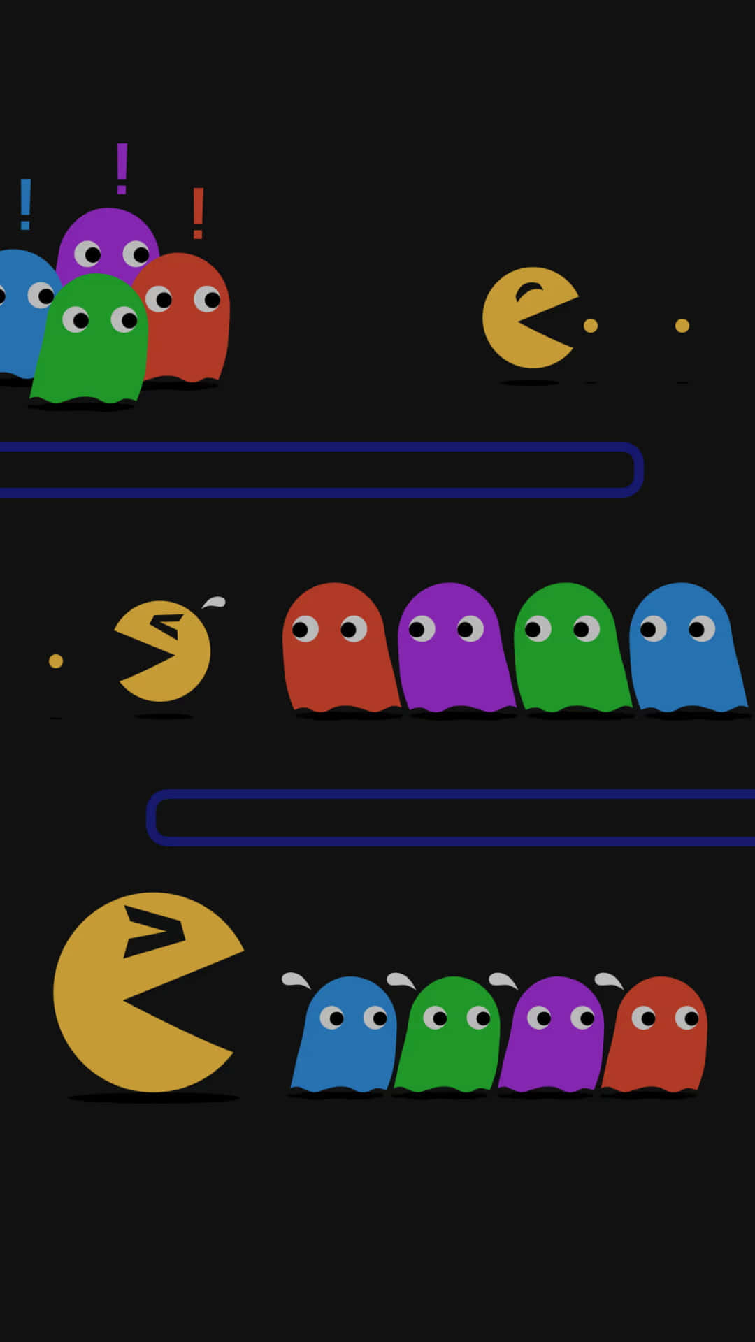 1080x1920 Pacman Background, Phone