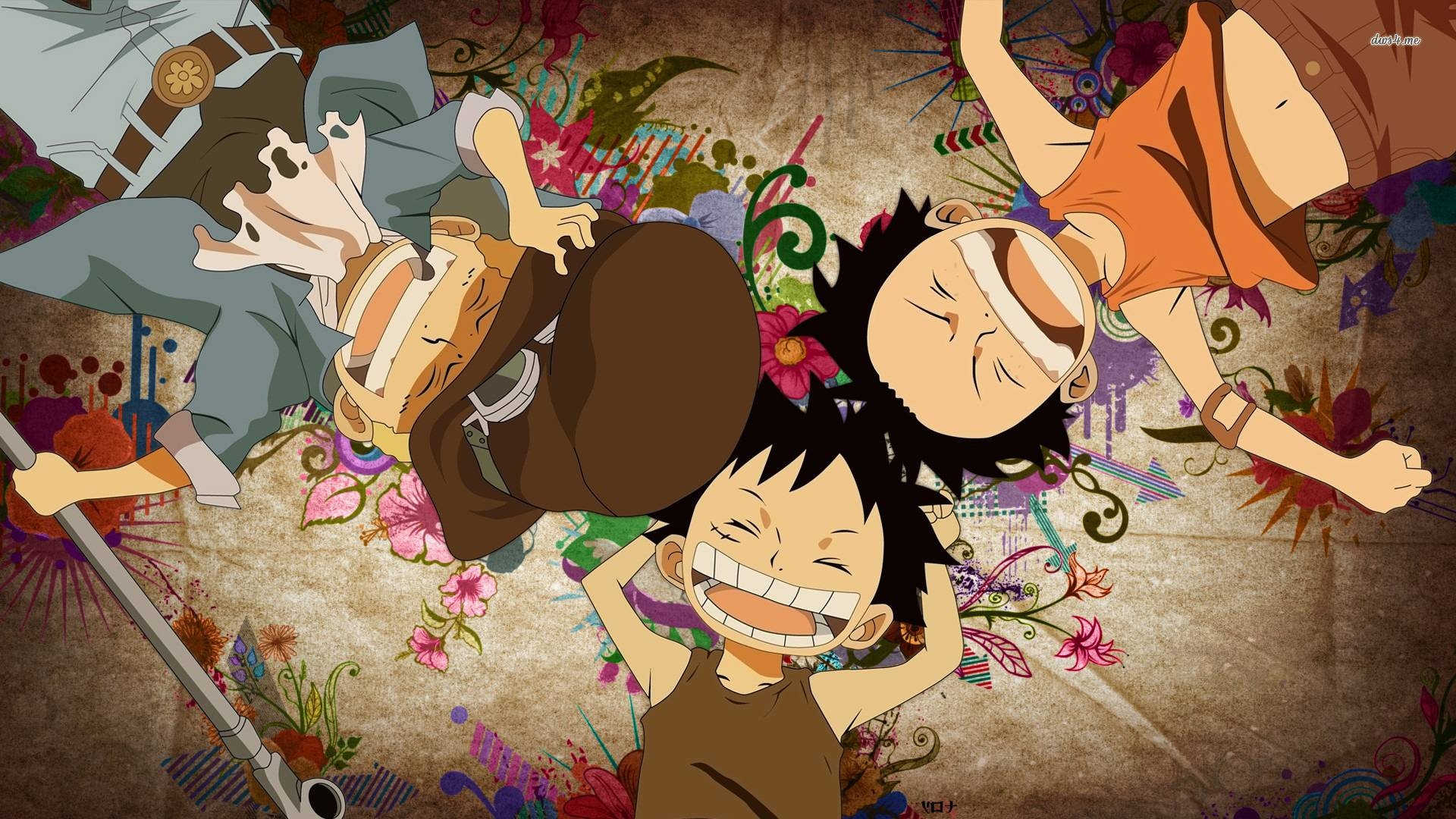 1920x1080 Luffy, Ace and Sabo Piece Wallpaper, Desktop