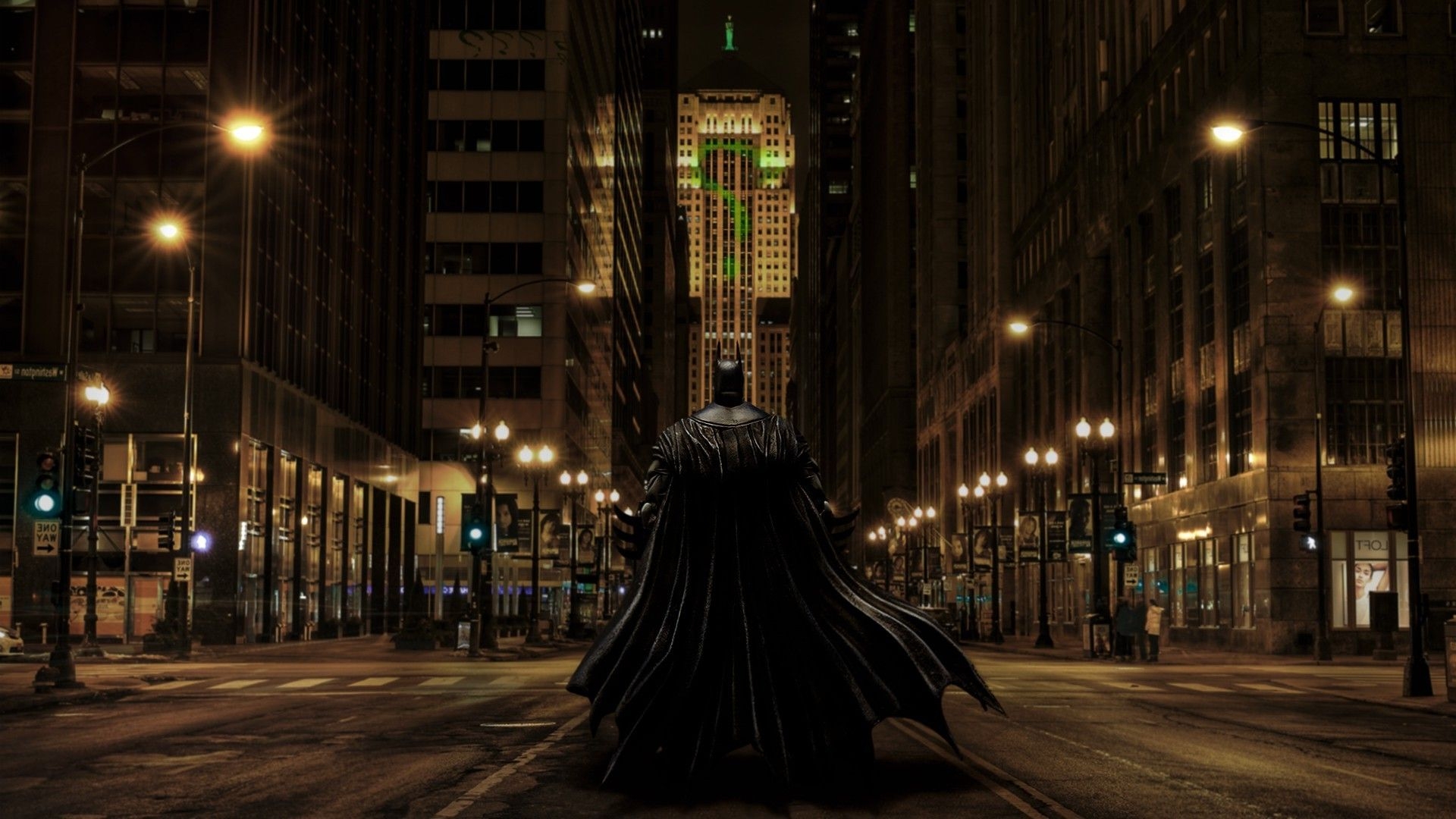 1920x1080 Gotham City Background, Desktop