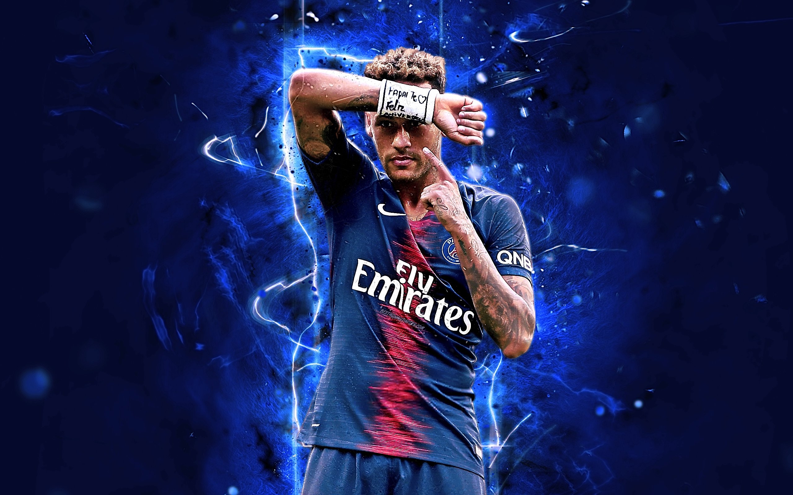 2560x1600 Neymar Jr Photo Download 2018 Best Undercut Ponytail, Desktop