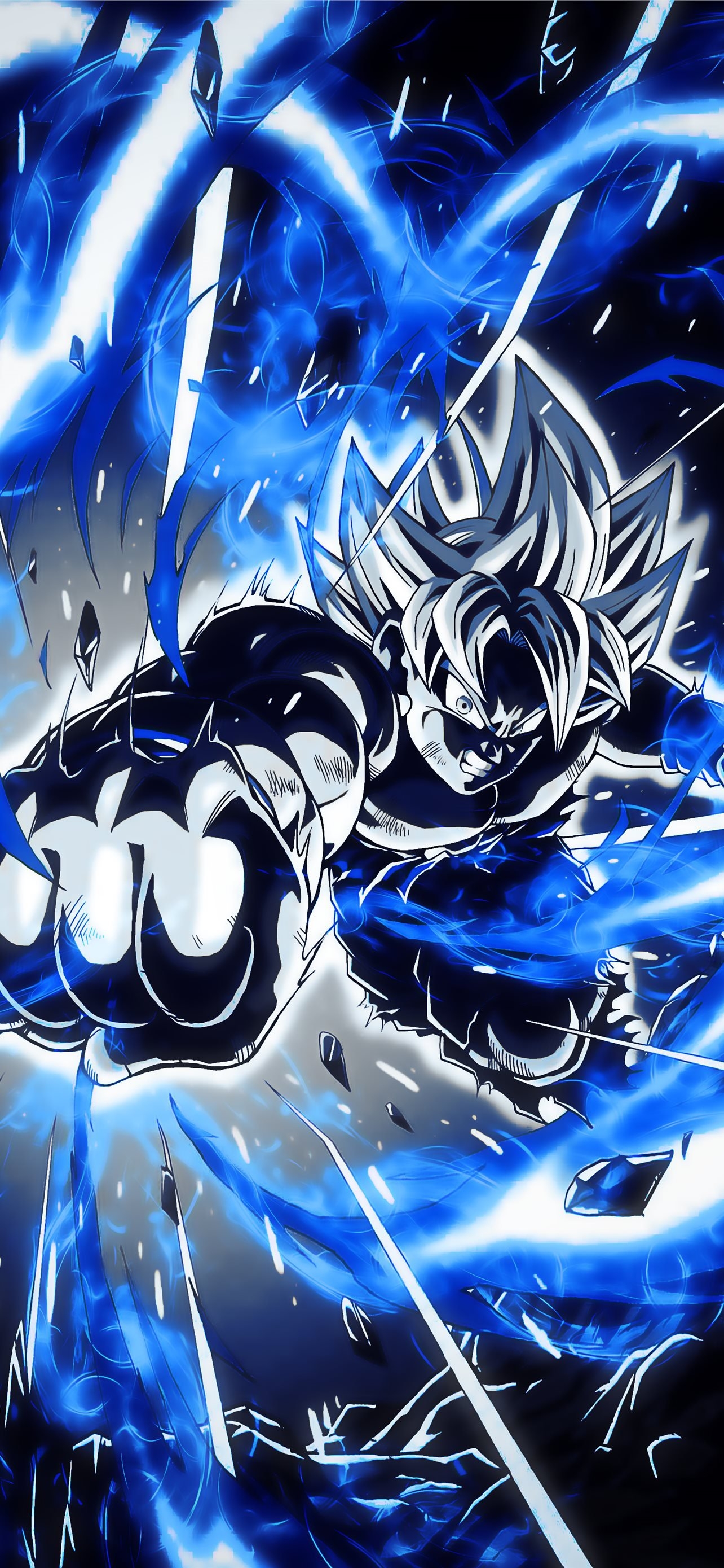 1290x2780 Best Goku ultra instinct iPhone HD Wallpaper, Phone