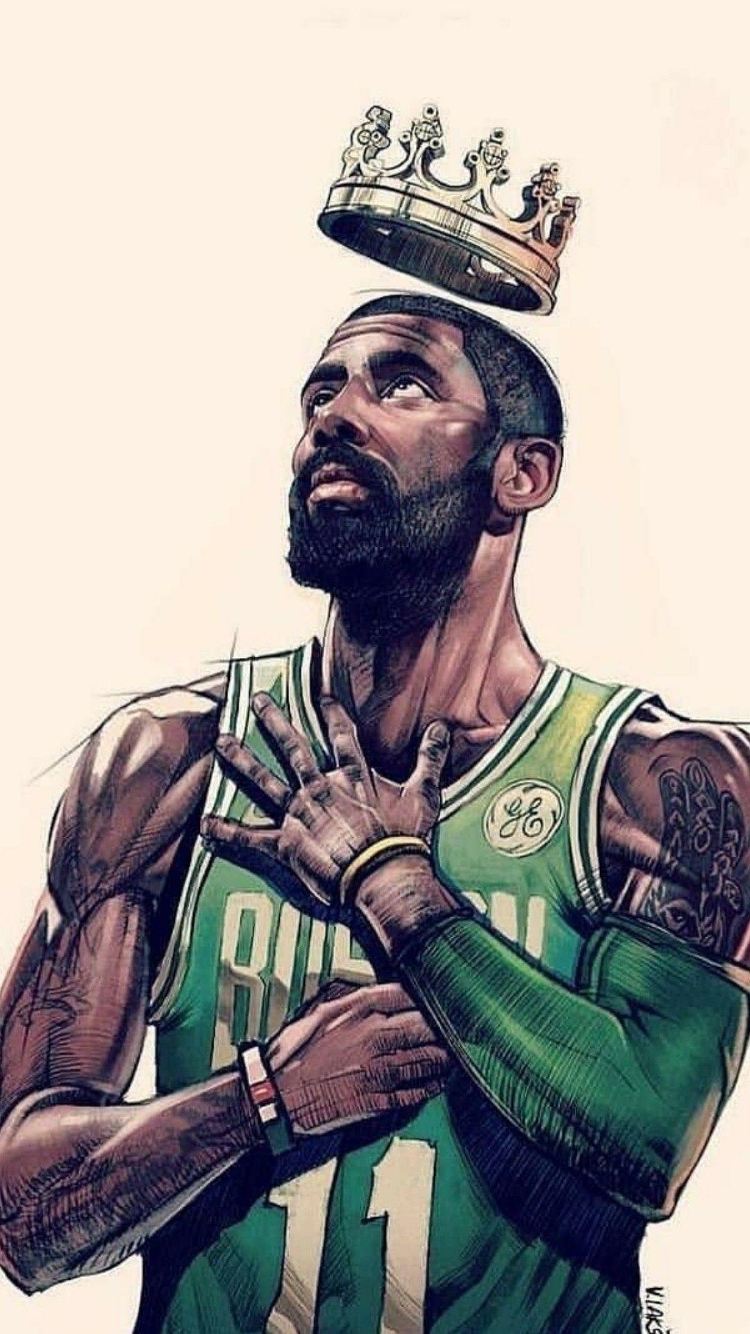 1080x1920 Kyrie Irving Cartoon Wallpaper Free Kyrie Irving Cartoon Background, Phone