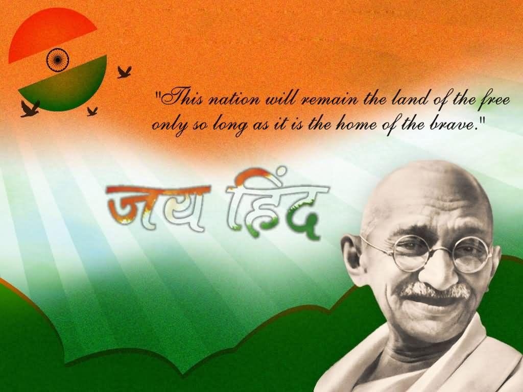 1030x770 Mahatma Gandhi Picture On Independance Day Celebration, Desktop