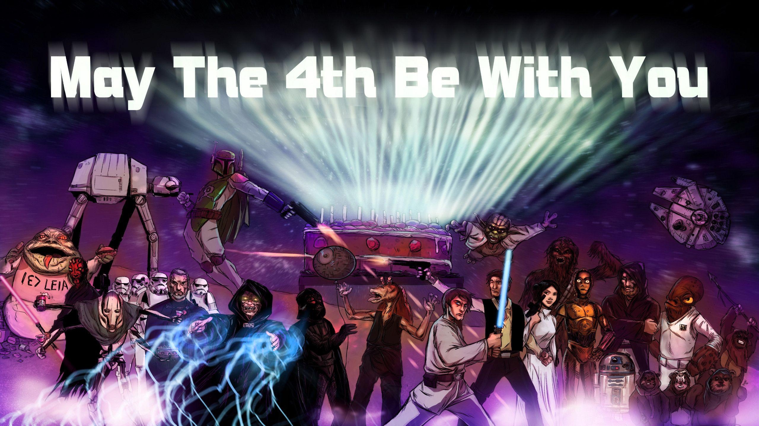 2560x1440 Happy Star Wars Day!, Desktop