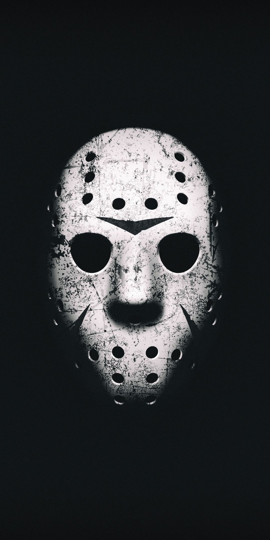 1080x2160 Mask, minimal, Friday the 13th, movie,  wallpaper. Horror artwork, Horror movie art, Horror art, Phone