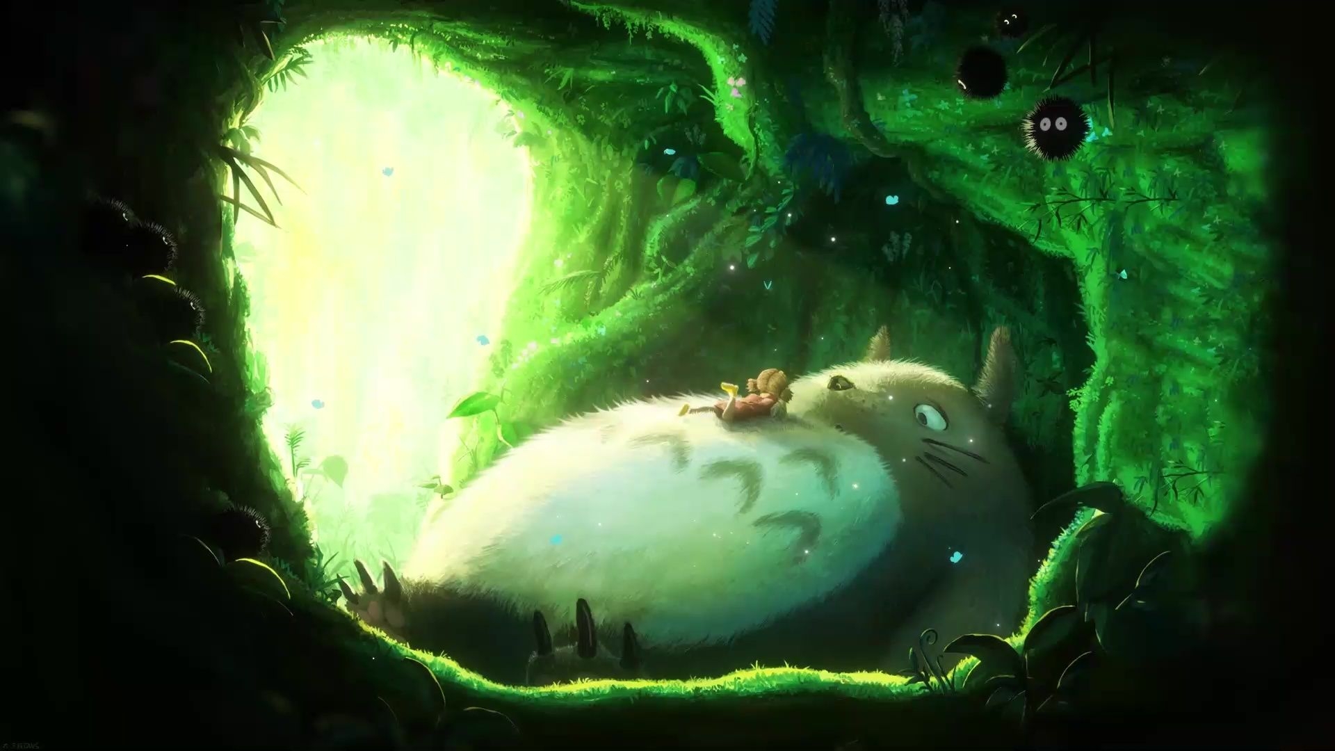 1920x1080 Totoro My Neighbor Totoro Live Wallpaper, Desktop