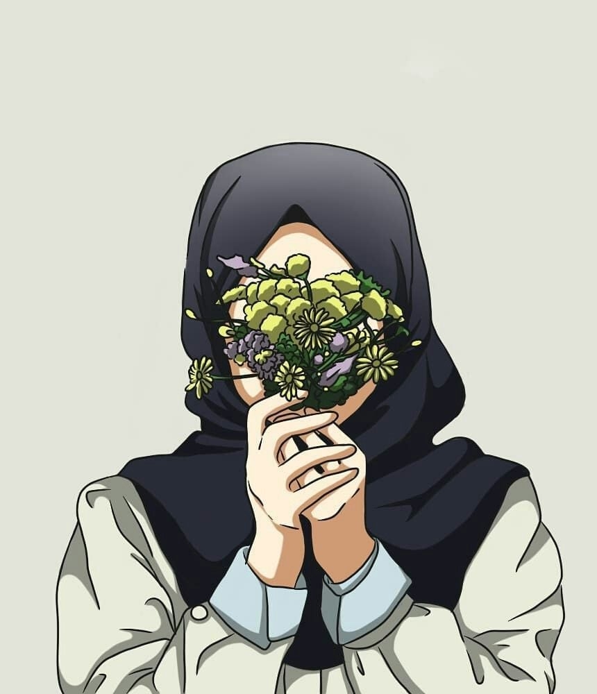 860x1000 Pin oleh Ashley Lehenbauer di Muslim anime. Kartun, Ilustrasi, Phone