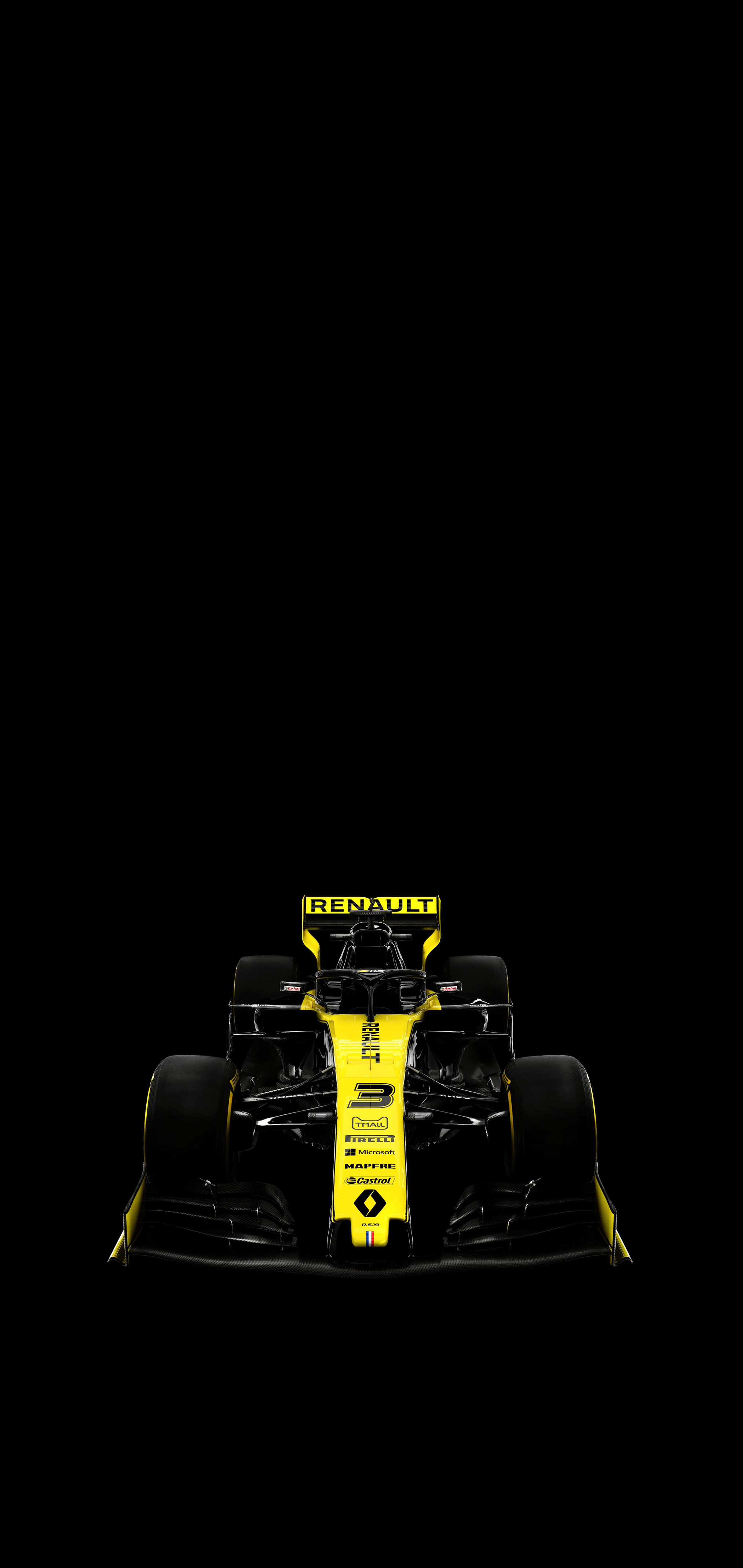 2030x4280 Daniel Ricciardo's R.S.19 [AMOLED Mobile Wallpaper], Phone