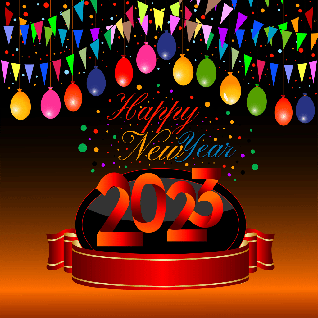 1030x1030 Best 100 Happy New Year 2023 Image, wishes, GIFs & Quotes, Phone