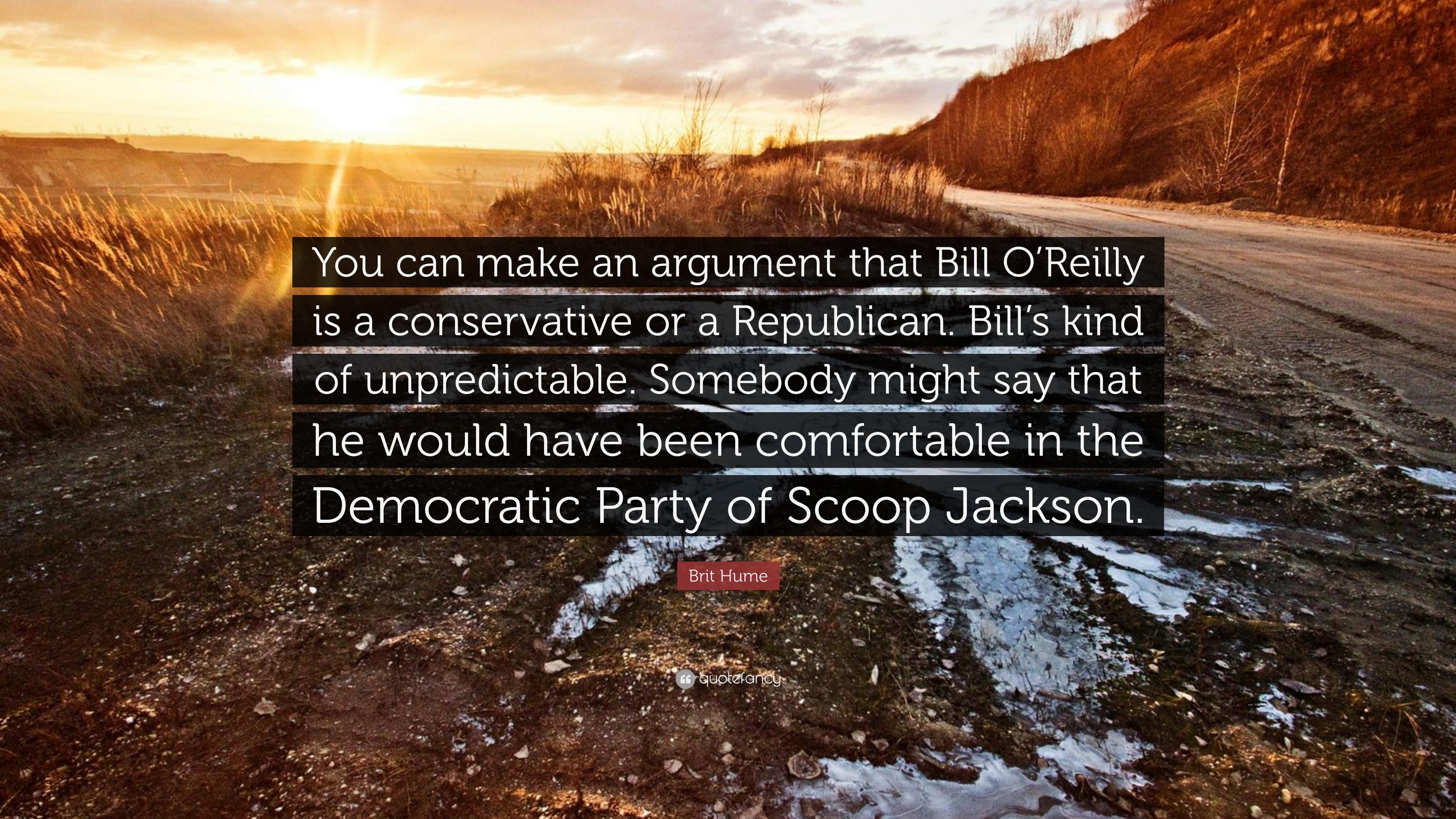 3840x2160 Brit Hume Quote: “You can make an argument that Bill O'Reilly is a, Desktop