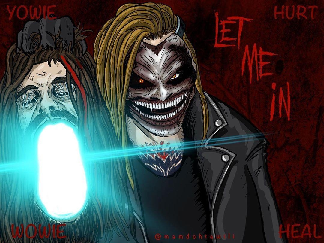 1080x810 The Fiend Bray Wyatt, my digital illustration created, Desktop