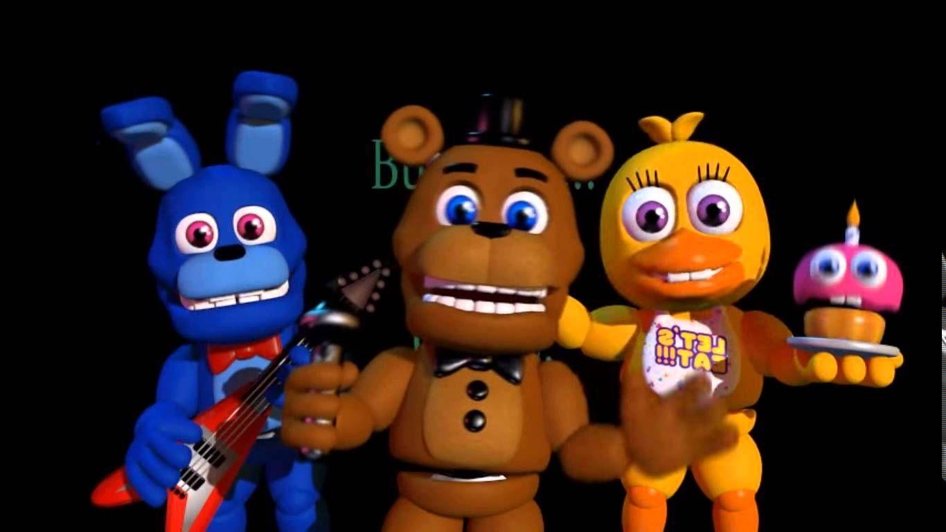 1370x770 FNaF WORLD: Bonnie, Freddy, Chica, Cupcake wallpaper nights at freddy's Wallpaper (), Desktop