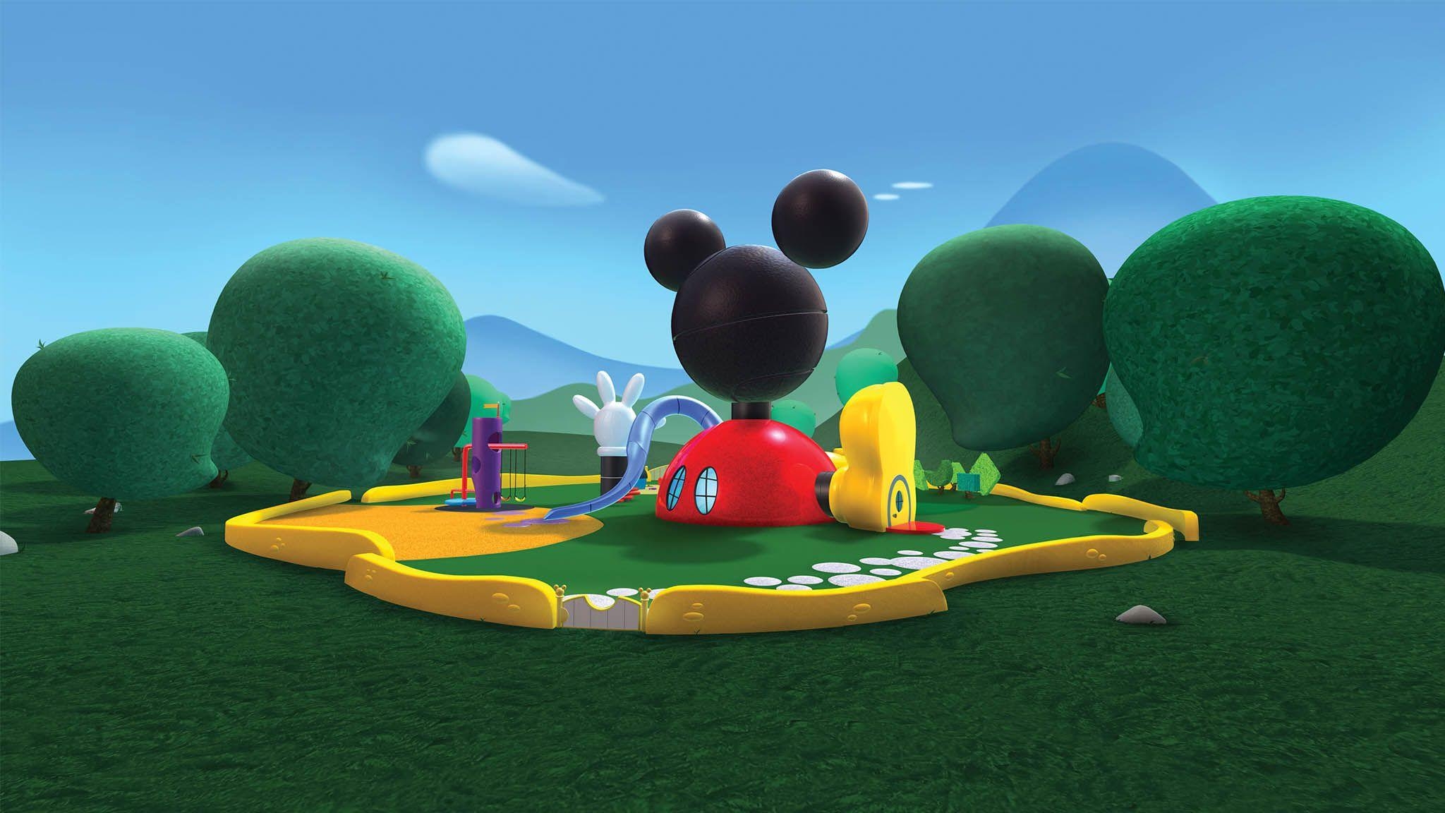 2050x1160 Mickey Mouse Clubhouse Background, Desktop