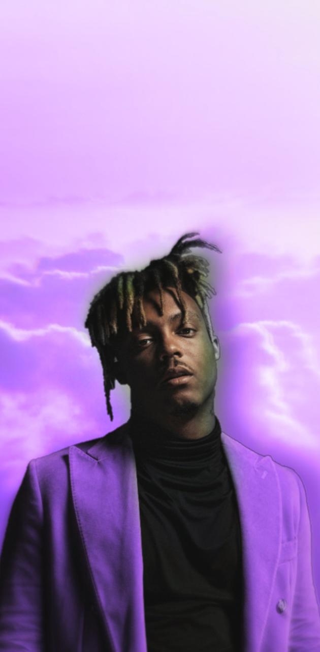 630x1280 JuiceWRLD Purple wallpaper, Phone