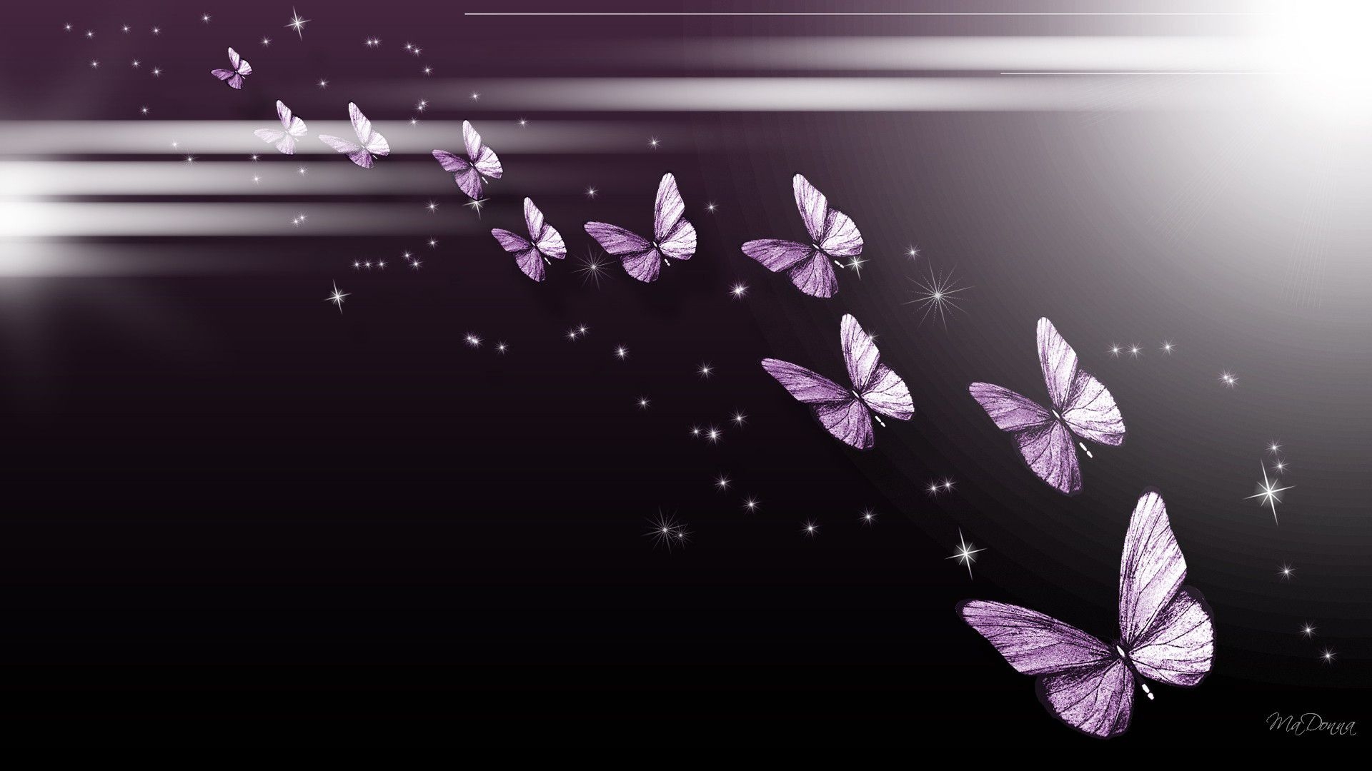 1920x1080 Black Butterfly Wallpaper, Desktop