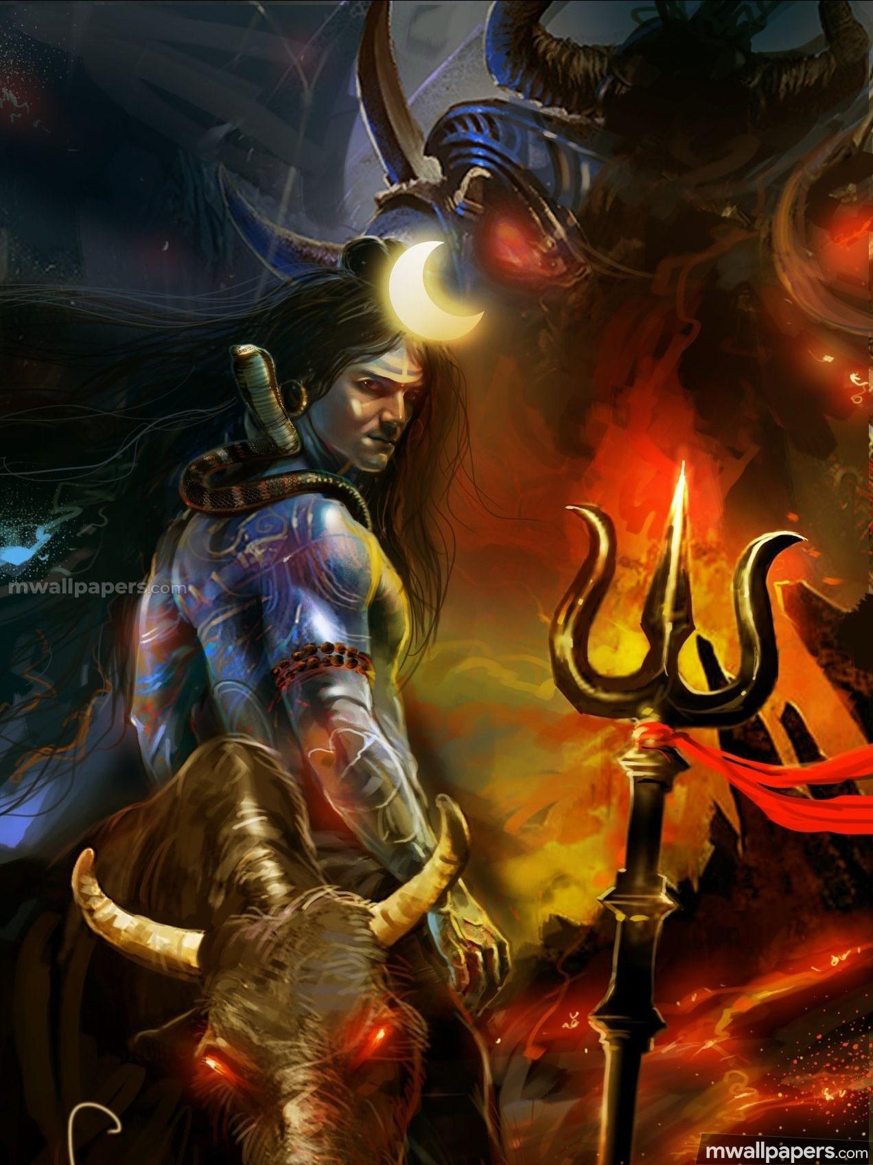 1280x1700 Lord Shiva HD Wallpaper 1080p For Desktop Mantra, Phone