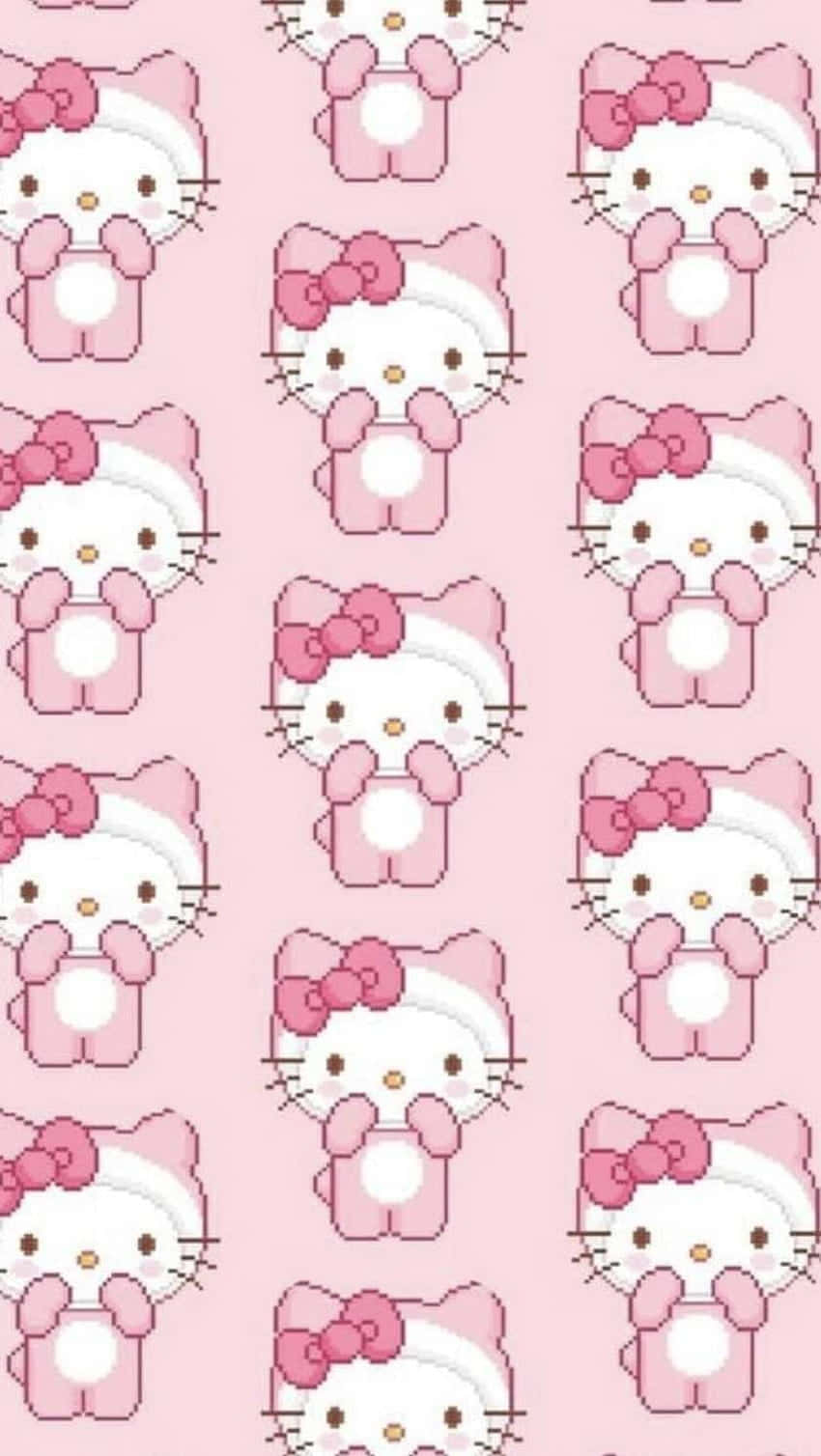 850x1510 Emo Hello Kitty Wallpaper, Phone