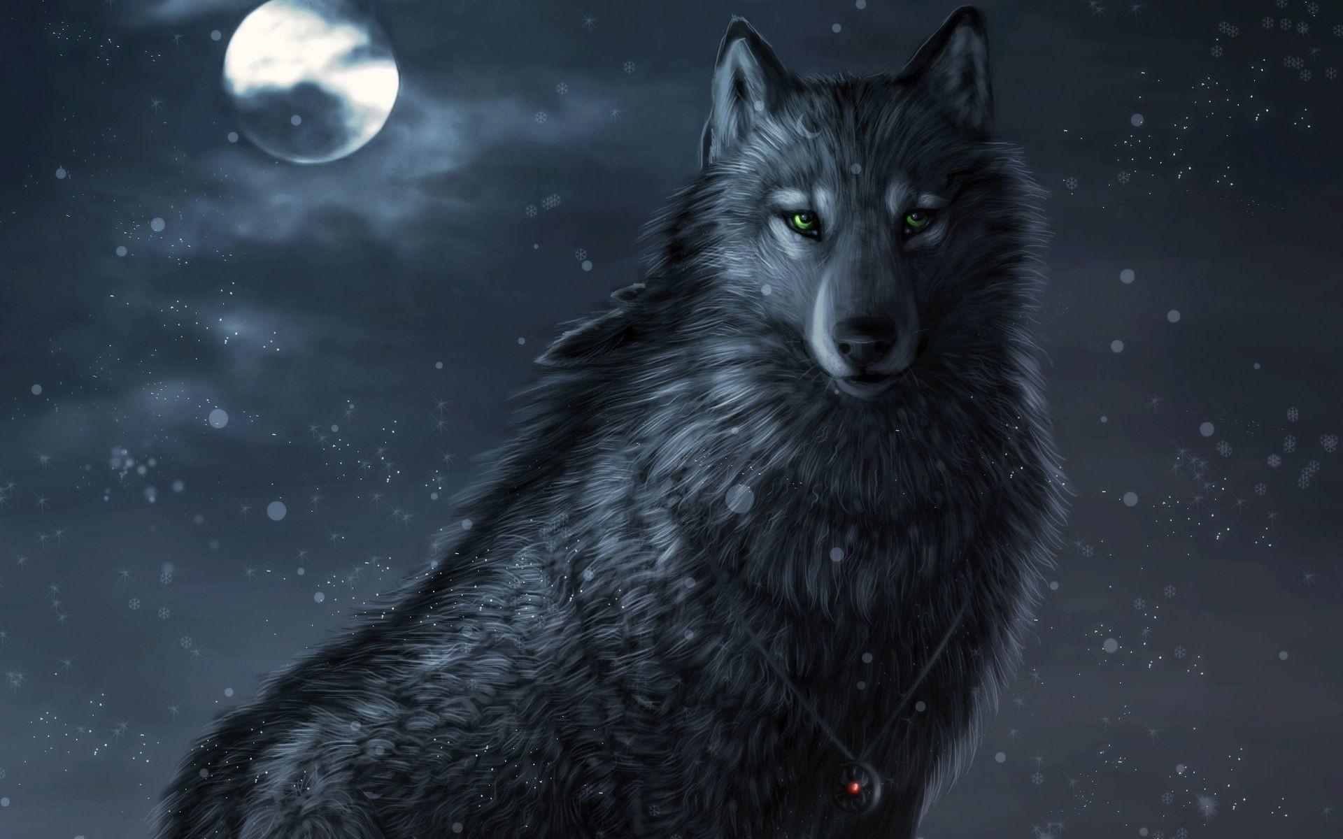 1920x1200 Animated Wolf Wallpaper, Desktop