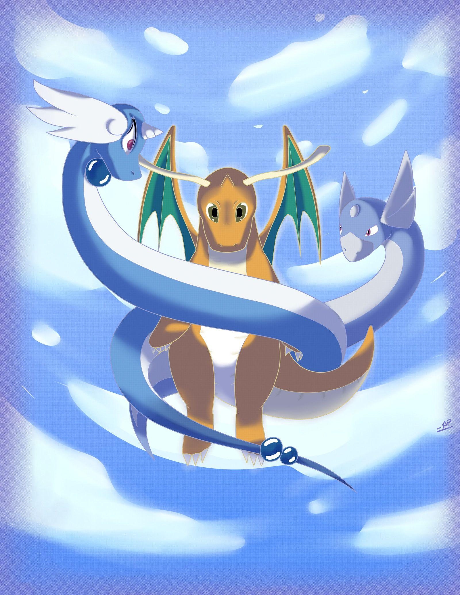 1600x2080 Dragonite Wallpaper, Phone