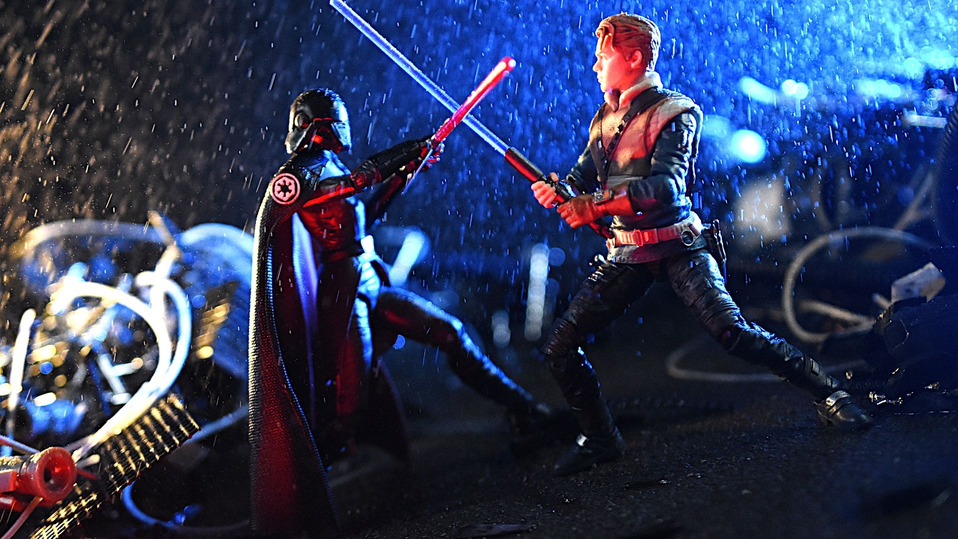 1920x1080 Hasbro: Star Wars Black Series Cal Kestis and Second Sister, Desktop