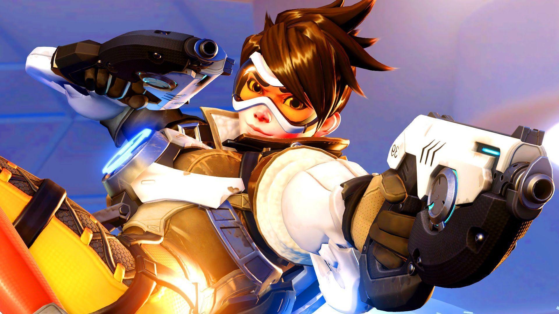 1920x1080 Cool Overwatch Wallpaper Tracer, Desktop