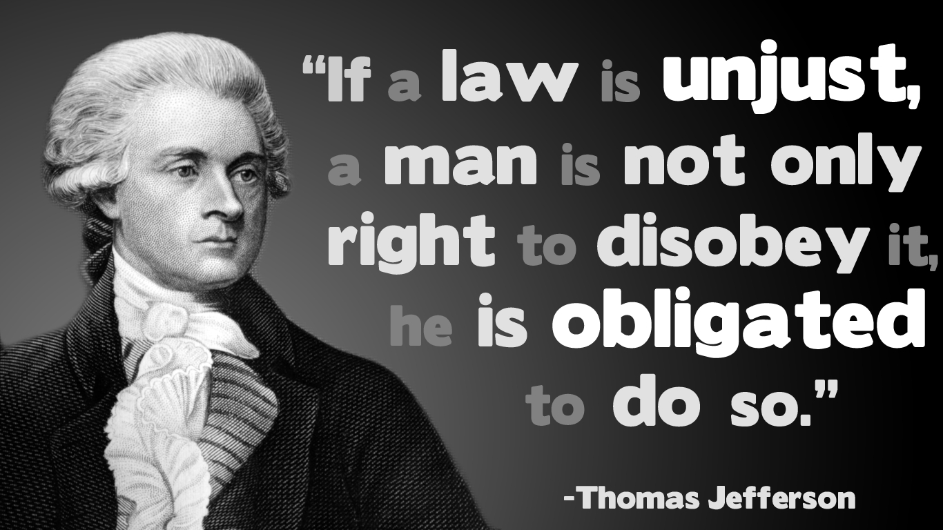 1370x770 If law is unjust." Jefferson [], Desktop