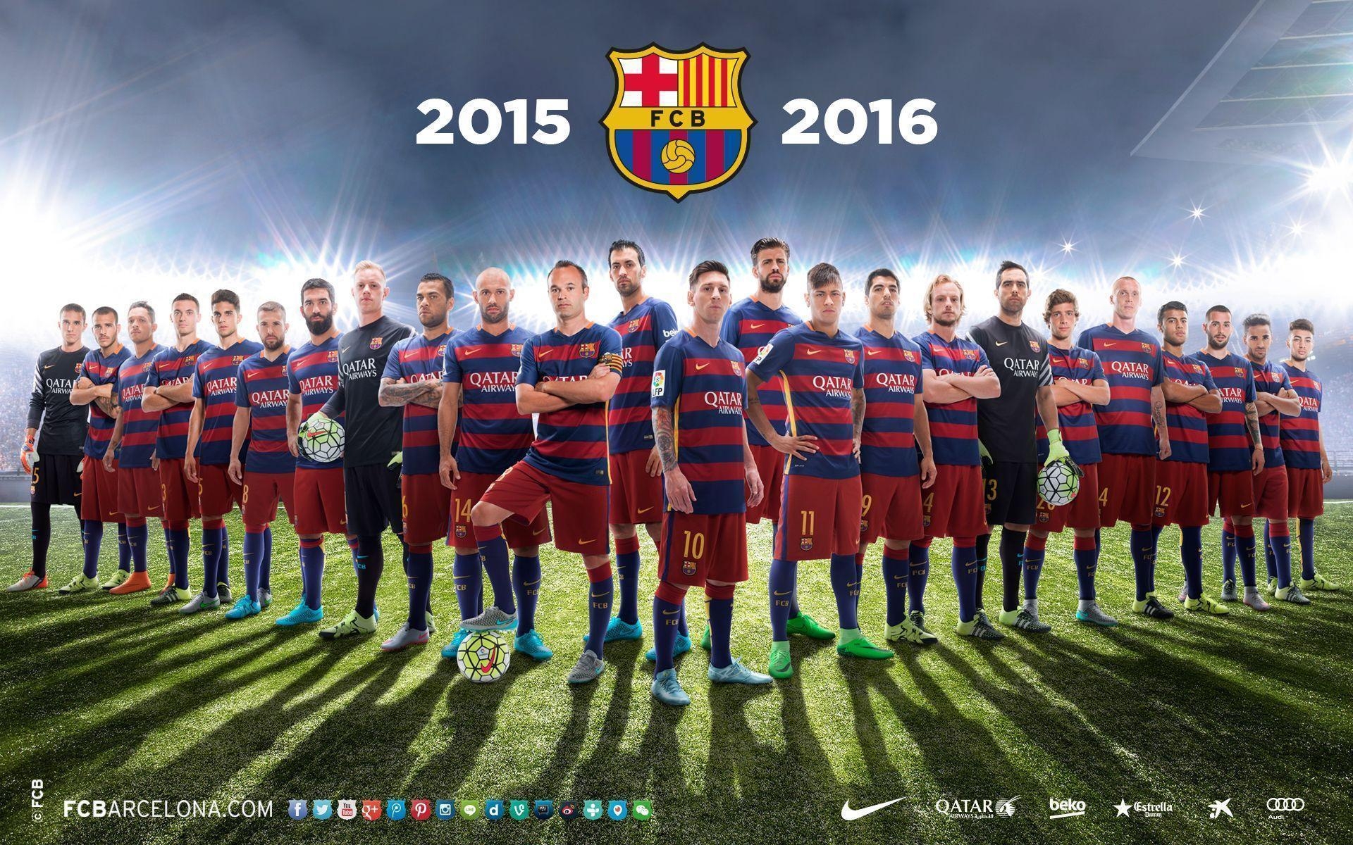 1920x1200 FC Barcelona Wallpaper 2016, Desktop