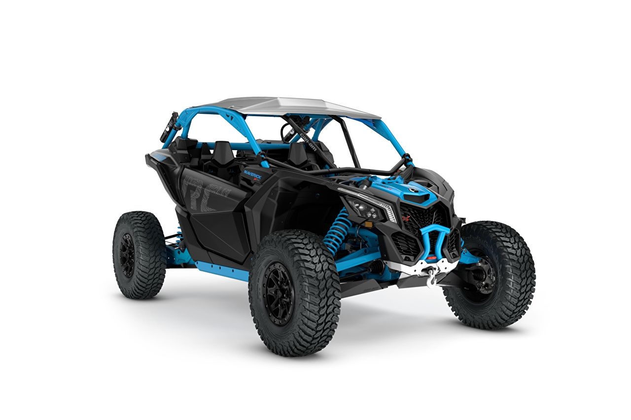 1280x860 Wallpaper All Terrain Vehicle Can Am Maverick X Rc Turbo R Blue, Desktop