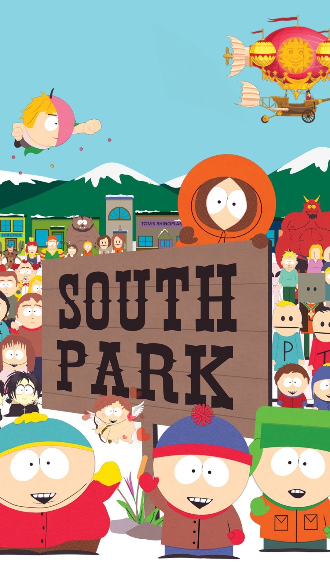 1080x1920 South Park iPhone Wallpaper Free South Park iPhone Background, Phone