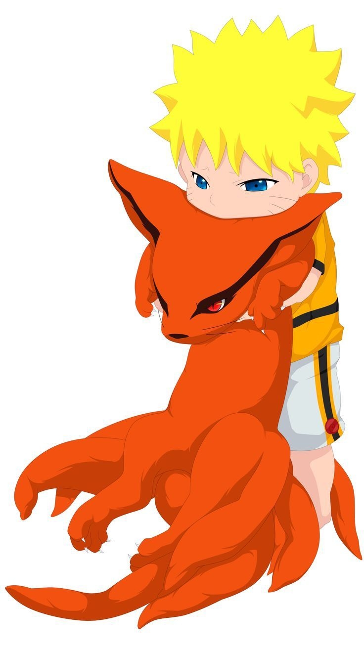 740x1320 Naruto Kurama Cute Wallpaper, Phone