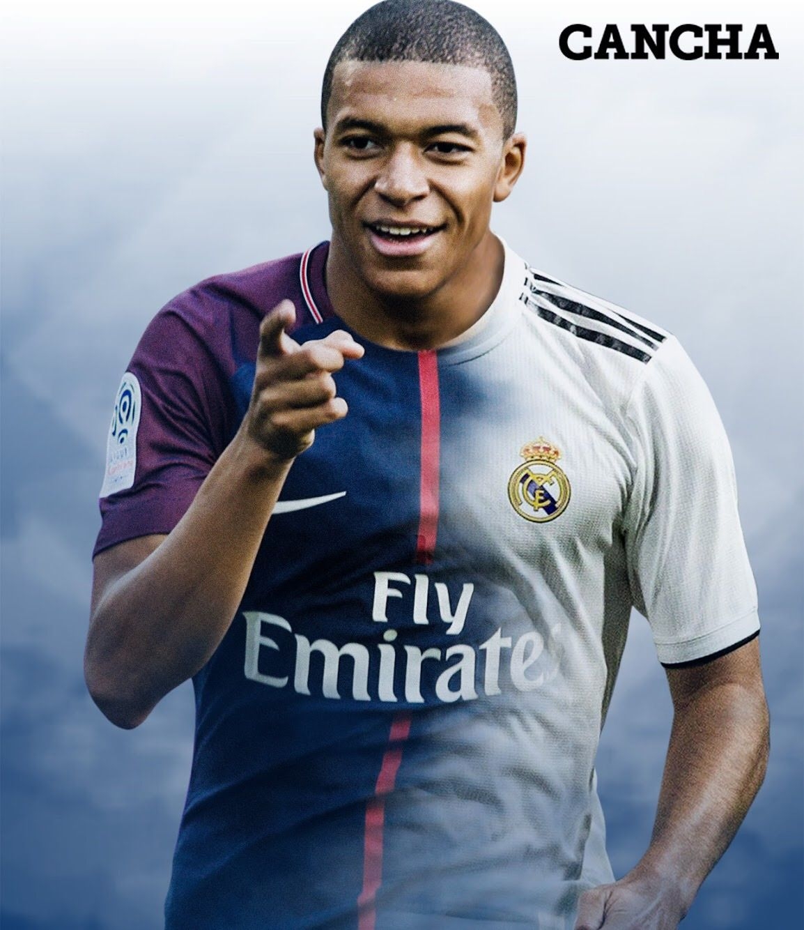 1160x1340 Soccer design Mbappe no va al Real Madrid. Ronaldo real madrid, Football design, Real madrid, Phone