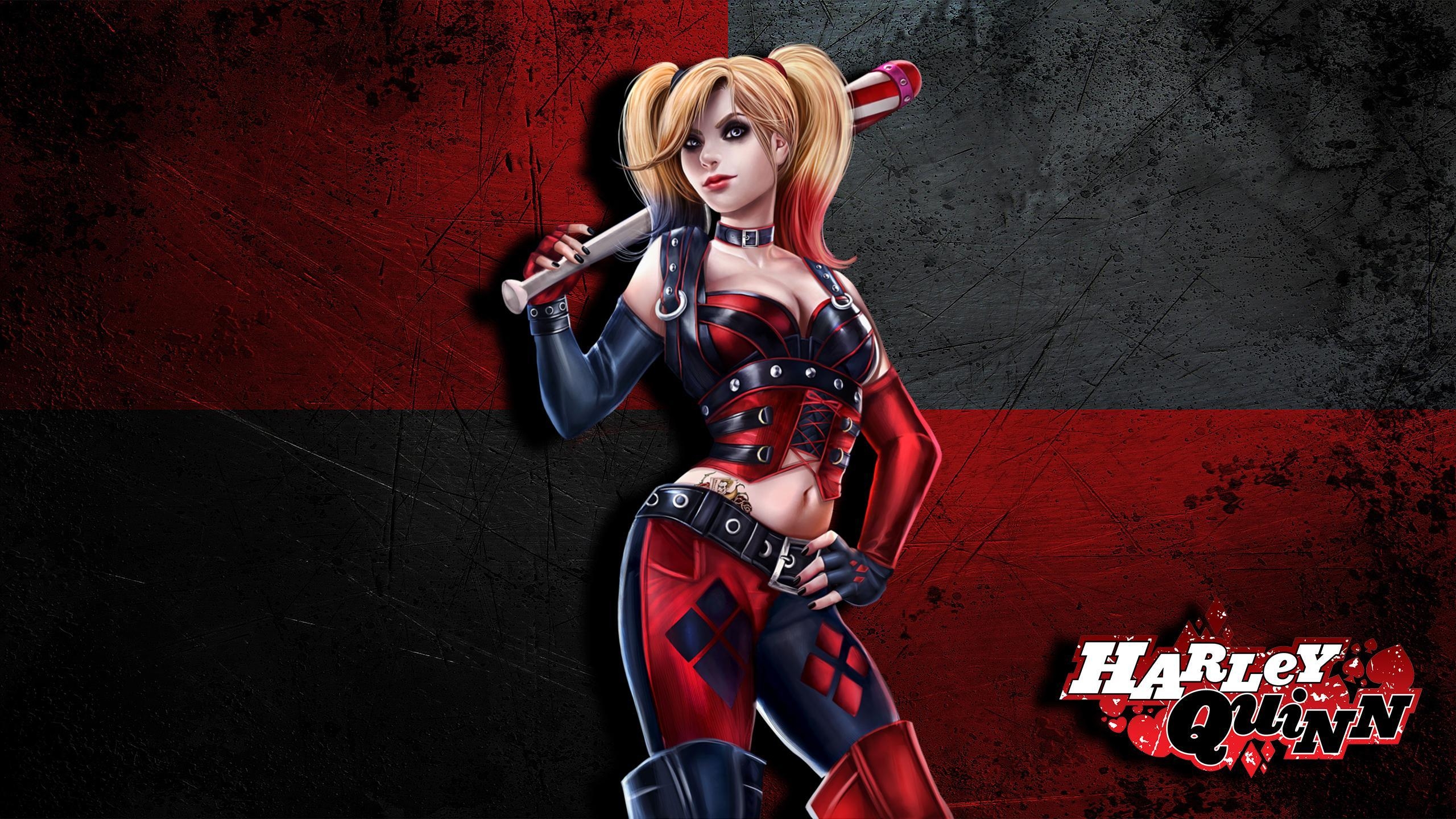 2560x1440 Harley Quinn wallpaper I made and thought I would share =, Desktop