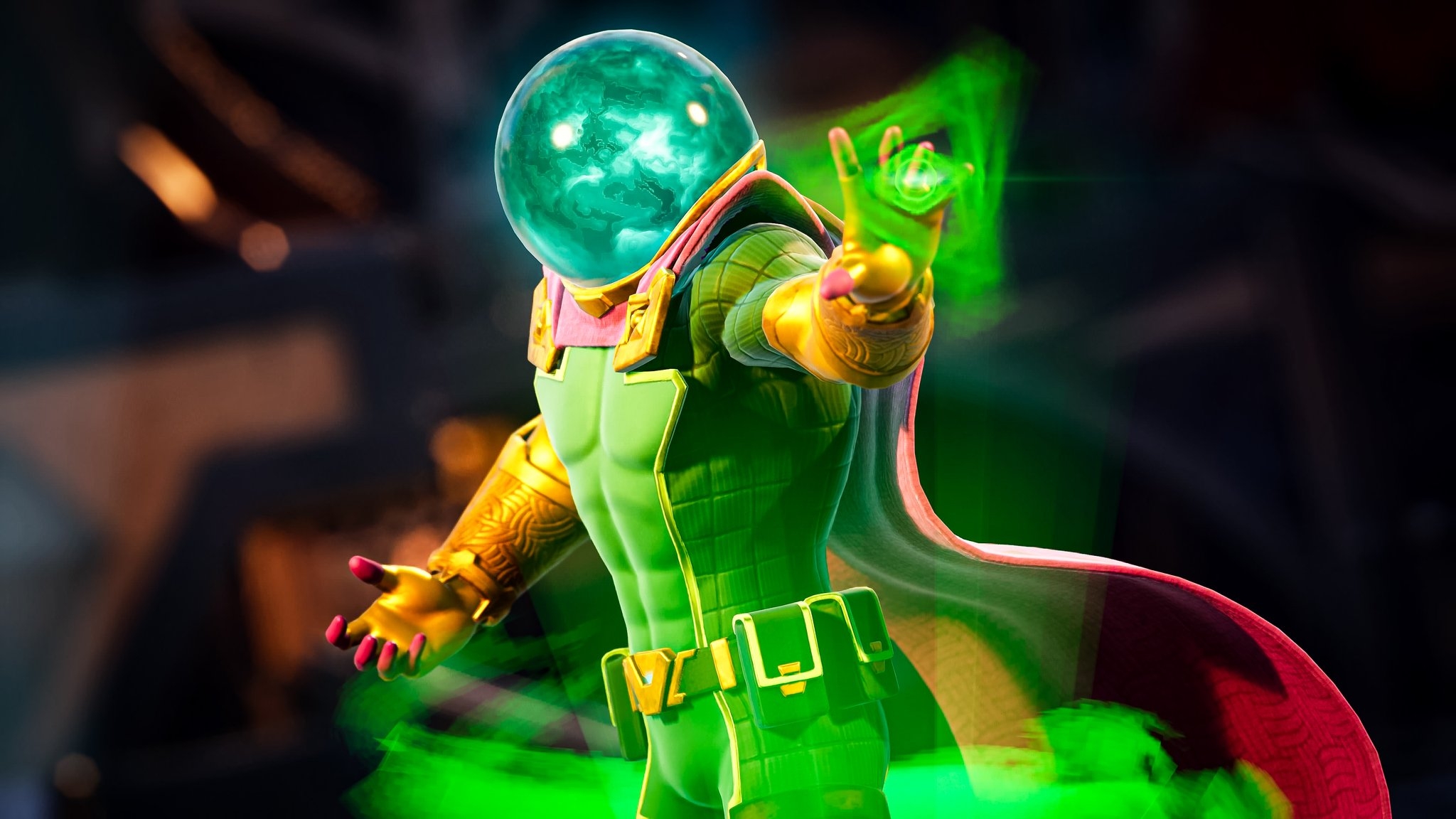 2050x1160 Mysterio Fortnite wallpaper, Desktop