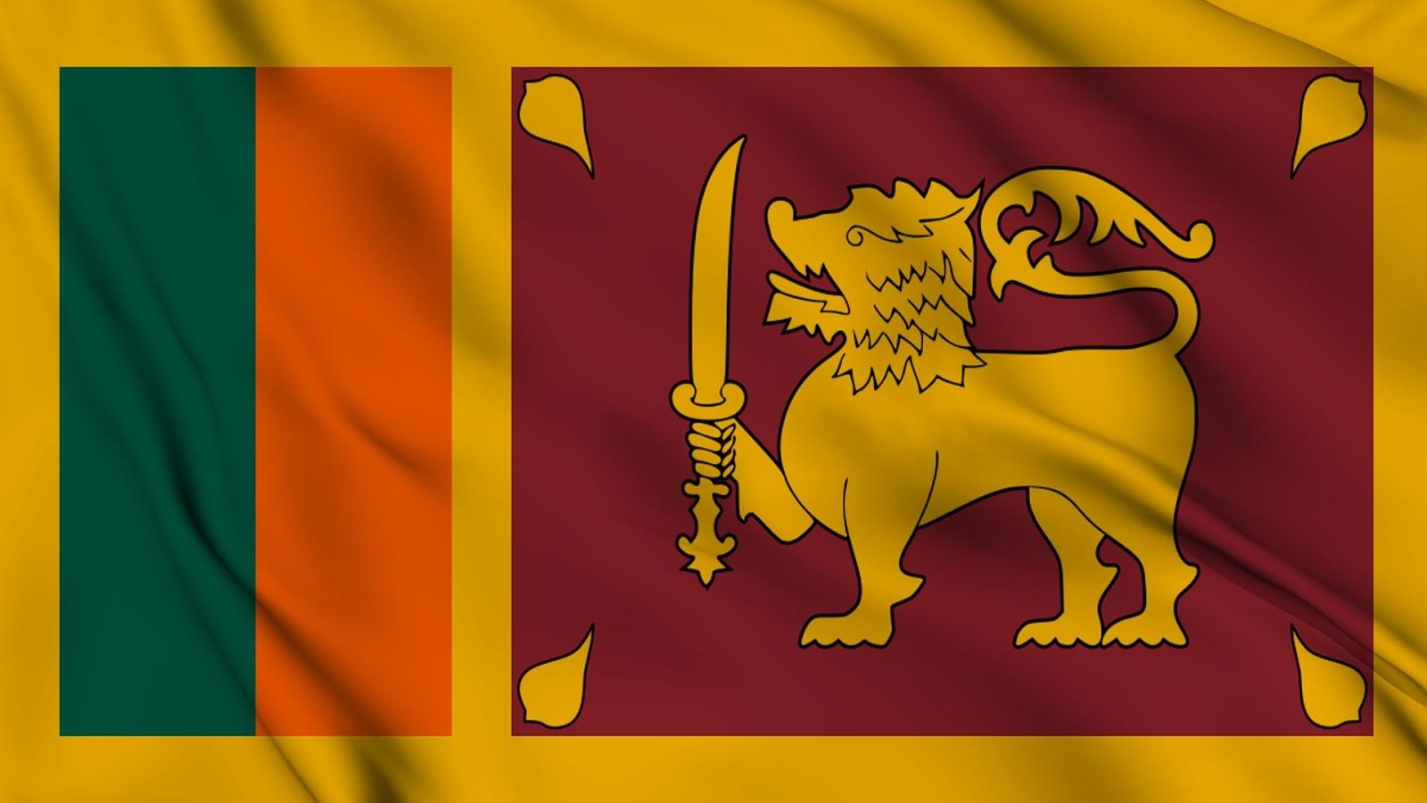 1600x900 Sri Lanka Flag Wallpaper, Desktop