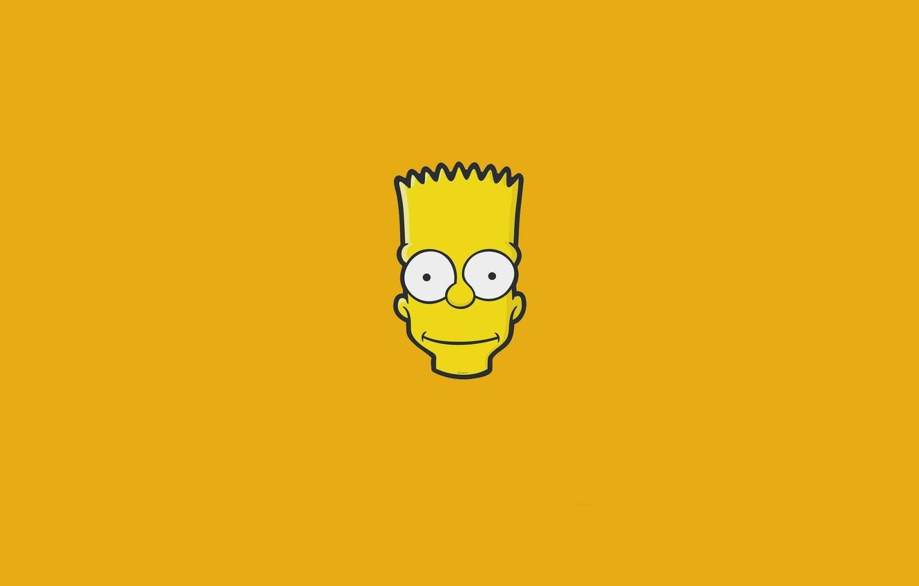 1340x850 Wallpaper The simpsons, Minimalism, Figure, Face, Head, Simpsons, Desktop