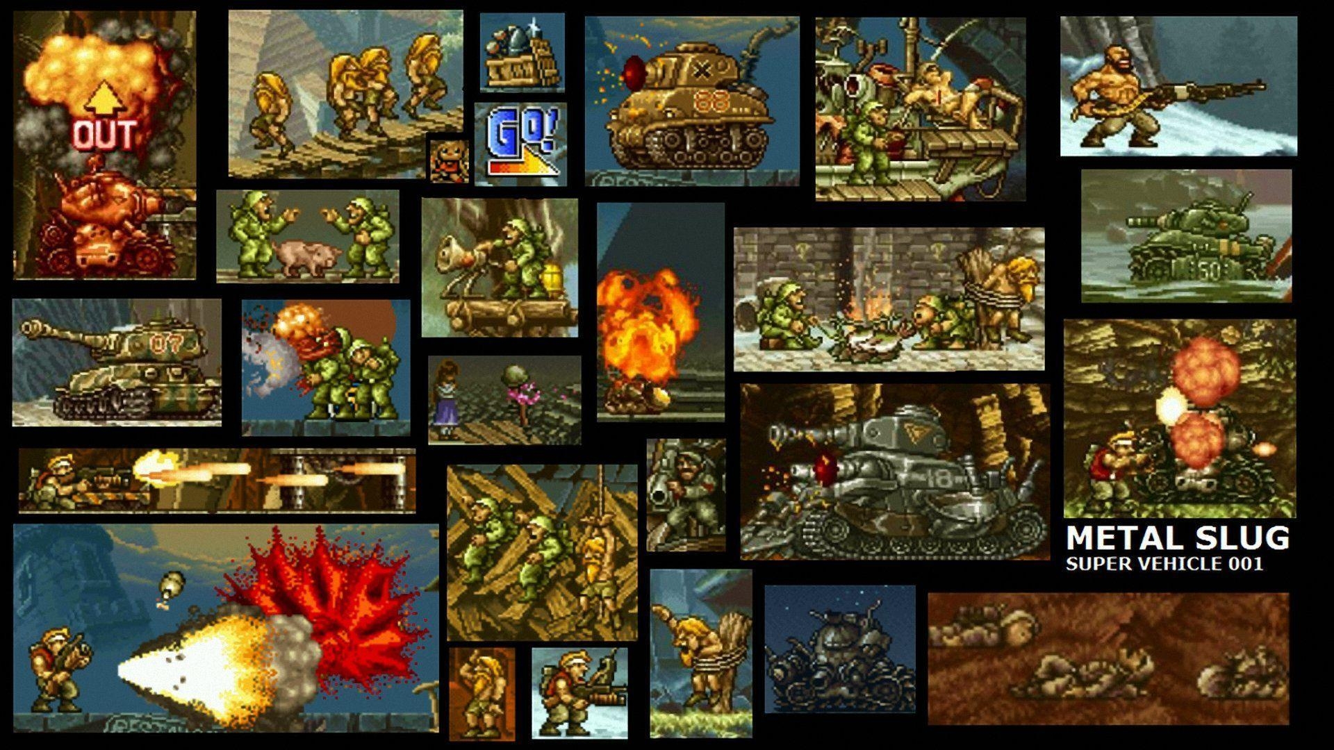 1920x1080 METAL SLUG Metaru Suraggu platform action shooter tps tower, Desktop