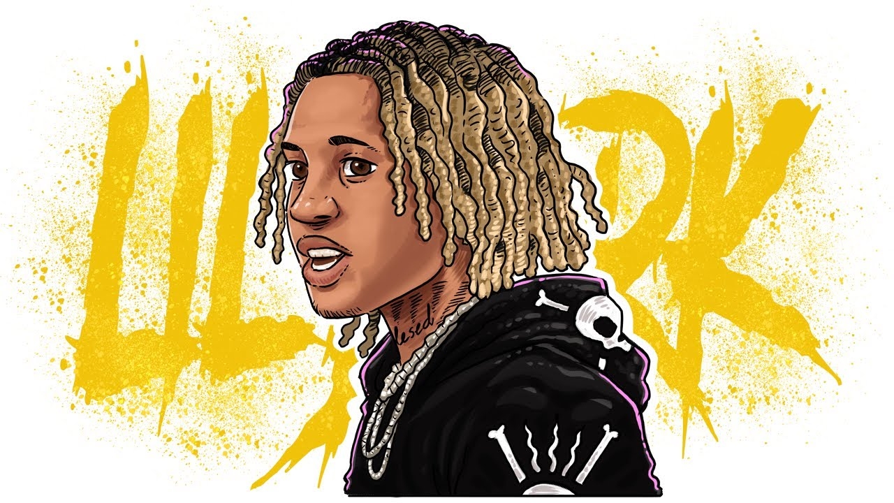 1280x720 How I draw Lil Durk Rapper.com Drawing, Painting and have fun with Art and Craft, Desktop