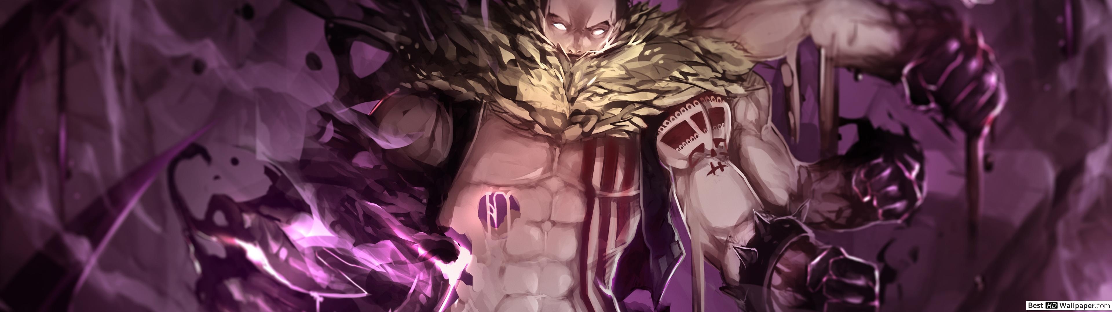 3840x1080 One piece, charlotte katakuri HD wallpaper download, Dual Screen