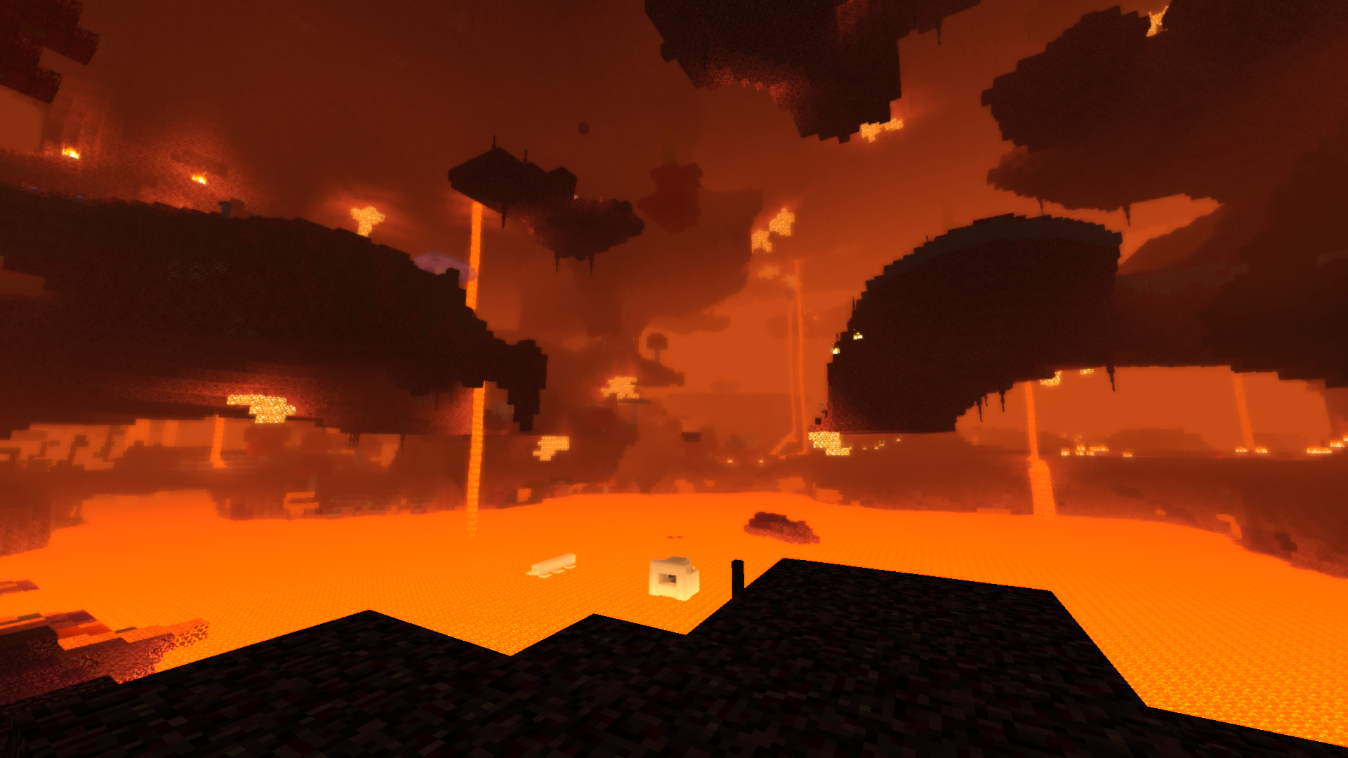 1920x1080 Modded Nether + Shaders looks amazing, Desktop