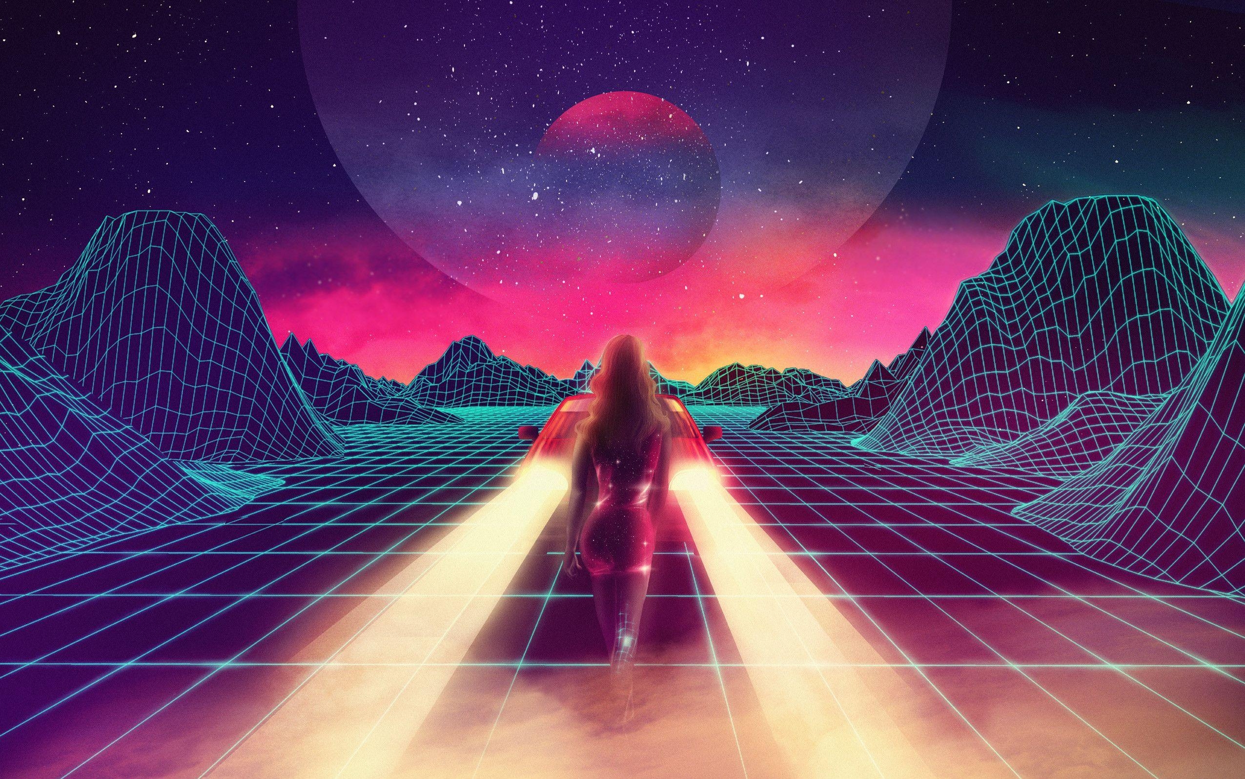 2560x1600 Looking For Outrun 80s Style Background Or Wallpaper, Desktop