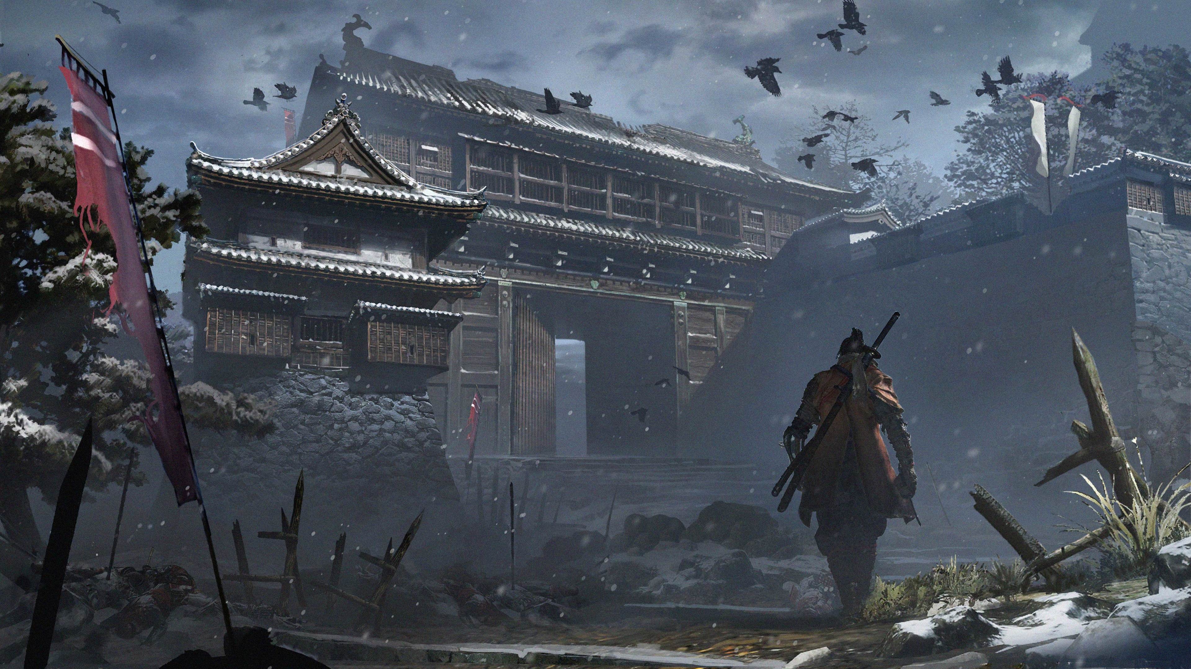 3840x2160 Wallpaper 4k Sekiro Shadows Die Twice Game Official Artwork 5k, Desktop